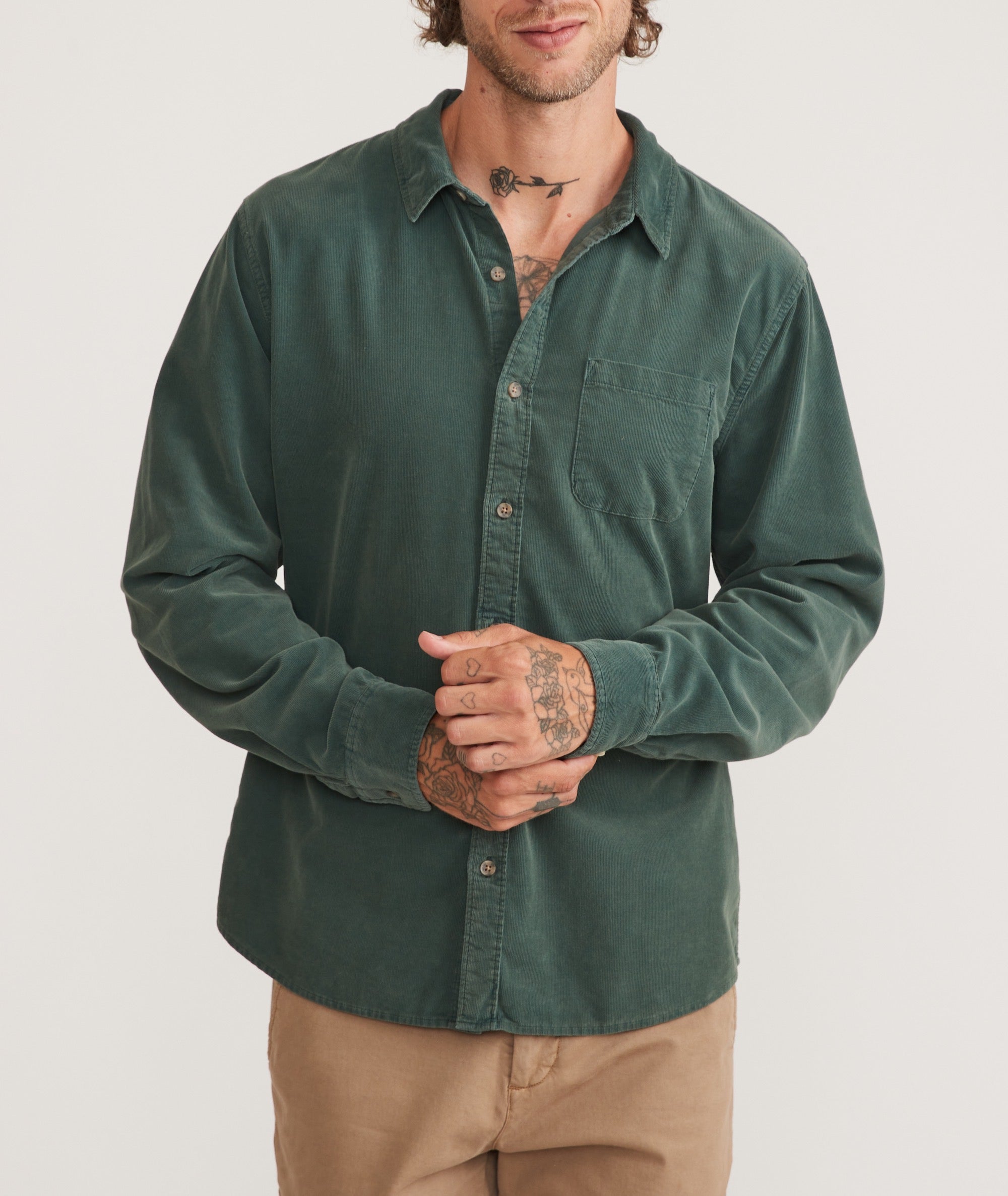 Lightweight Cord Shirt