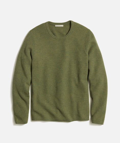 Long Sleeve Merino Blend Sweater Tee