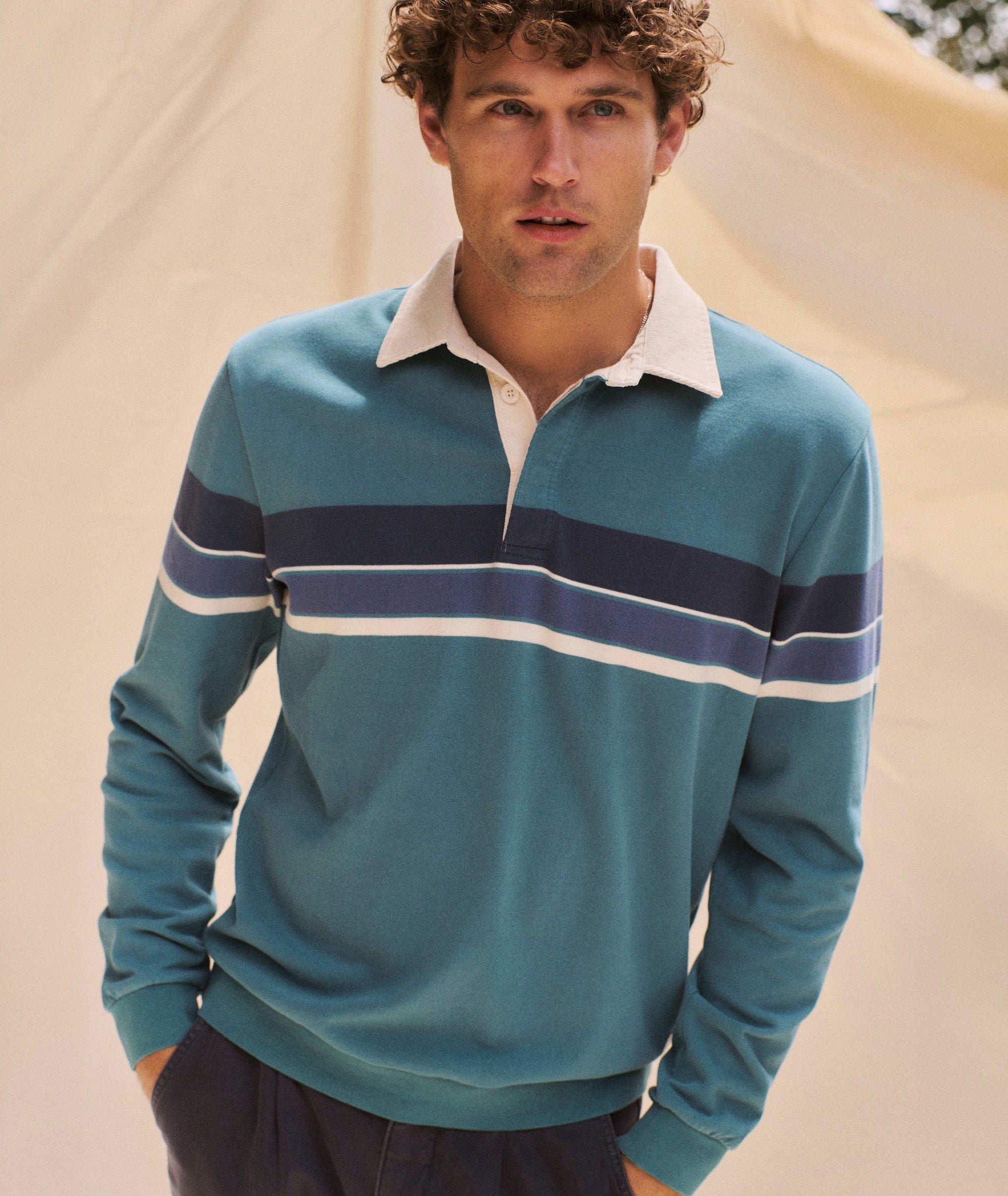 Luxe Jersey Rugby Polo