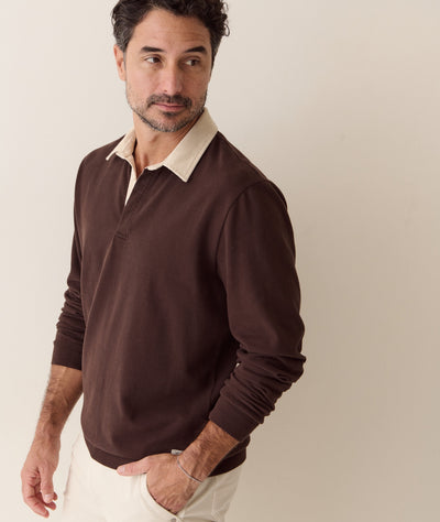Luxe Jersey Rugby Polo