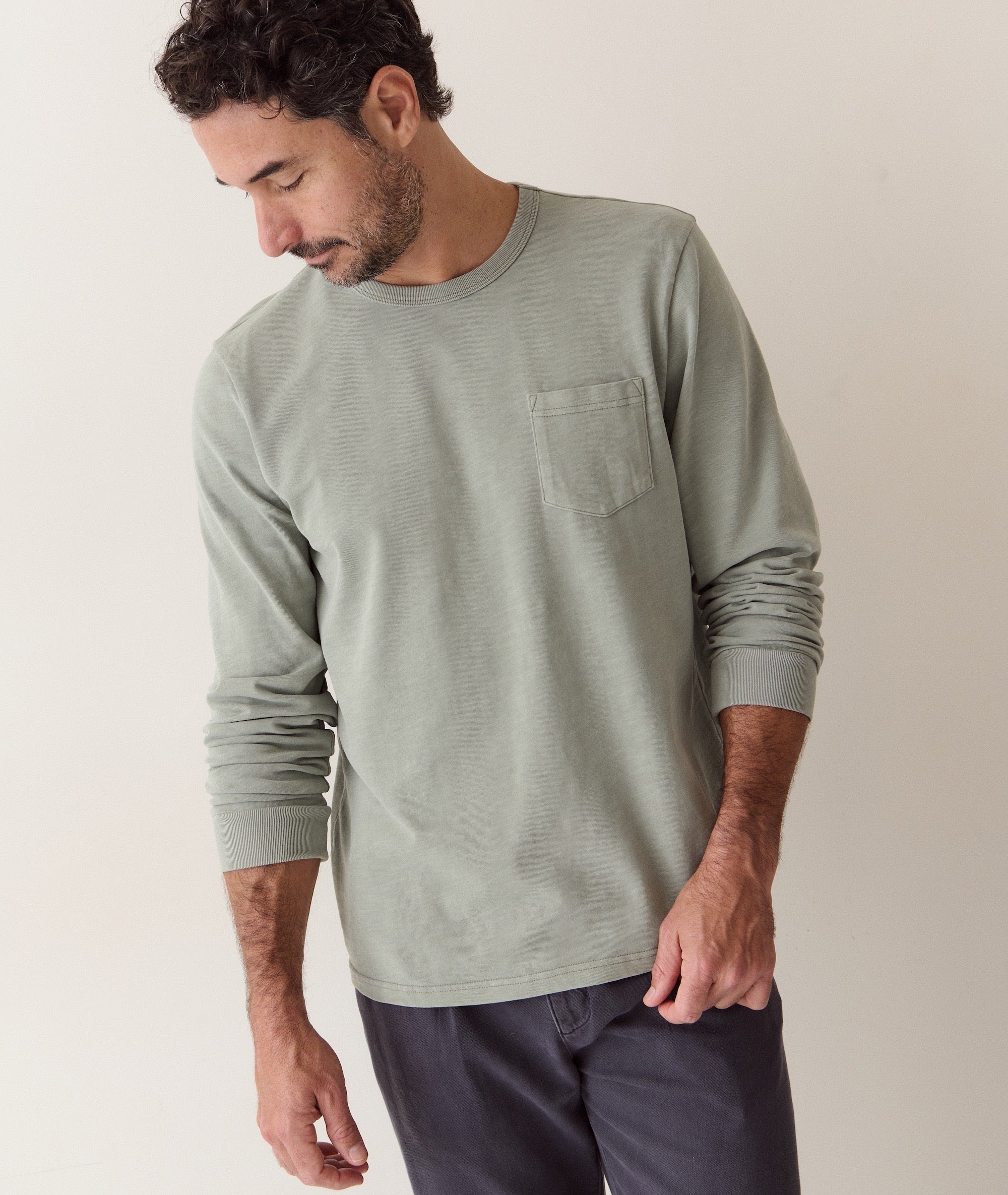 Luxe Slub Pocket Tee