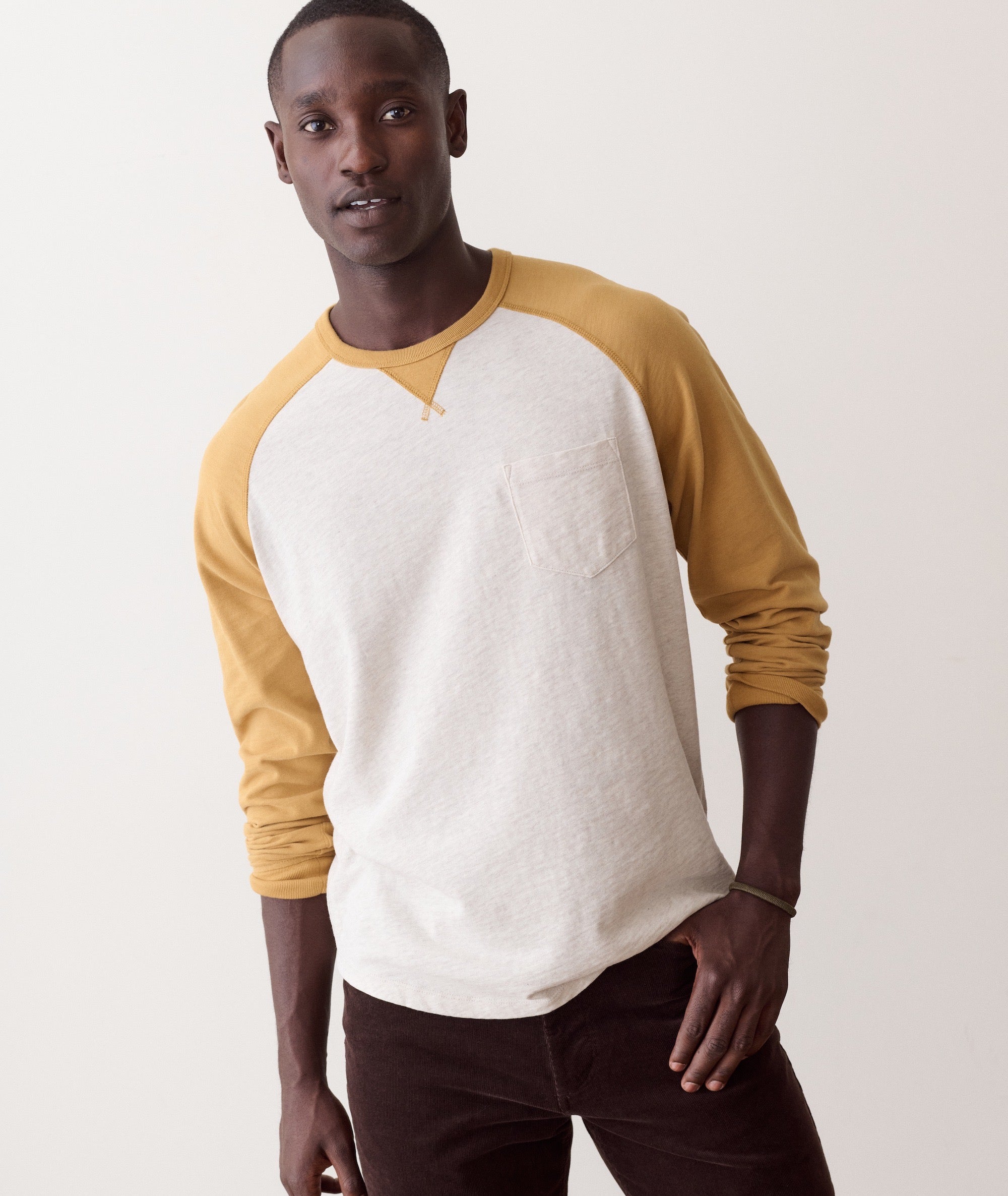 Luxe Slub Raglan Tee