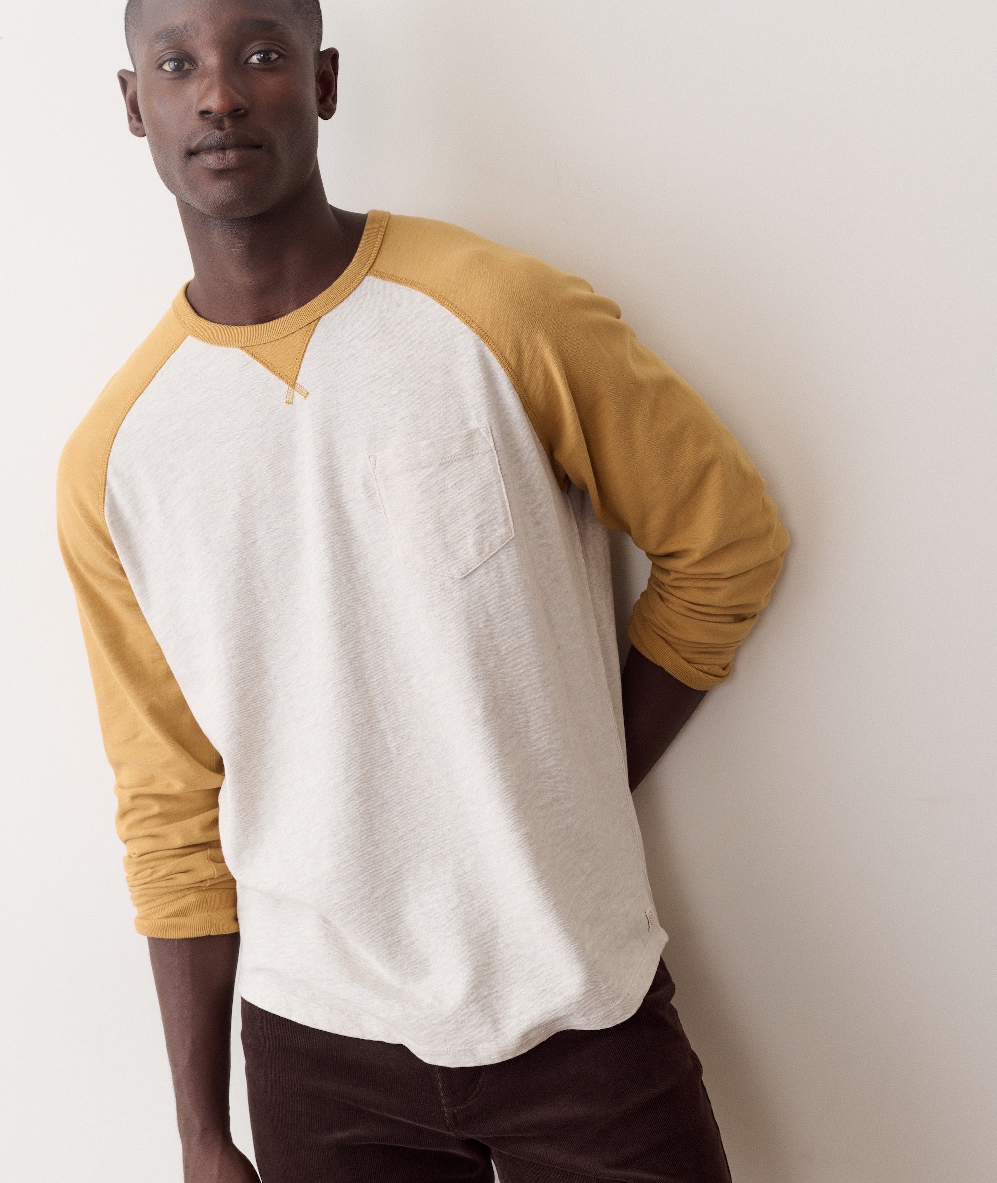 Luxe Slub Raglan Tee