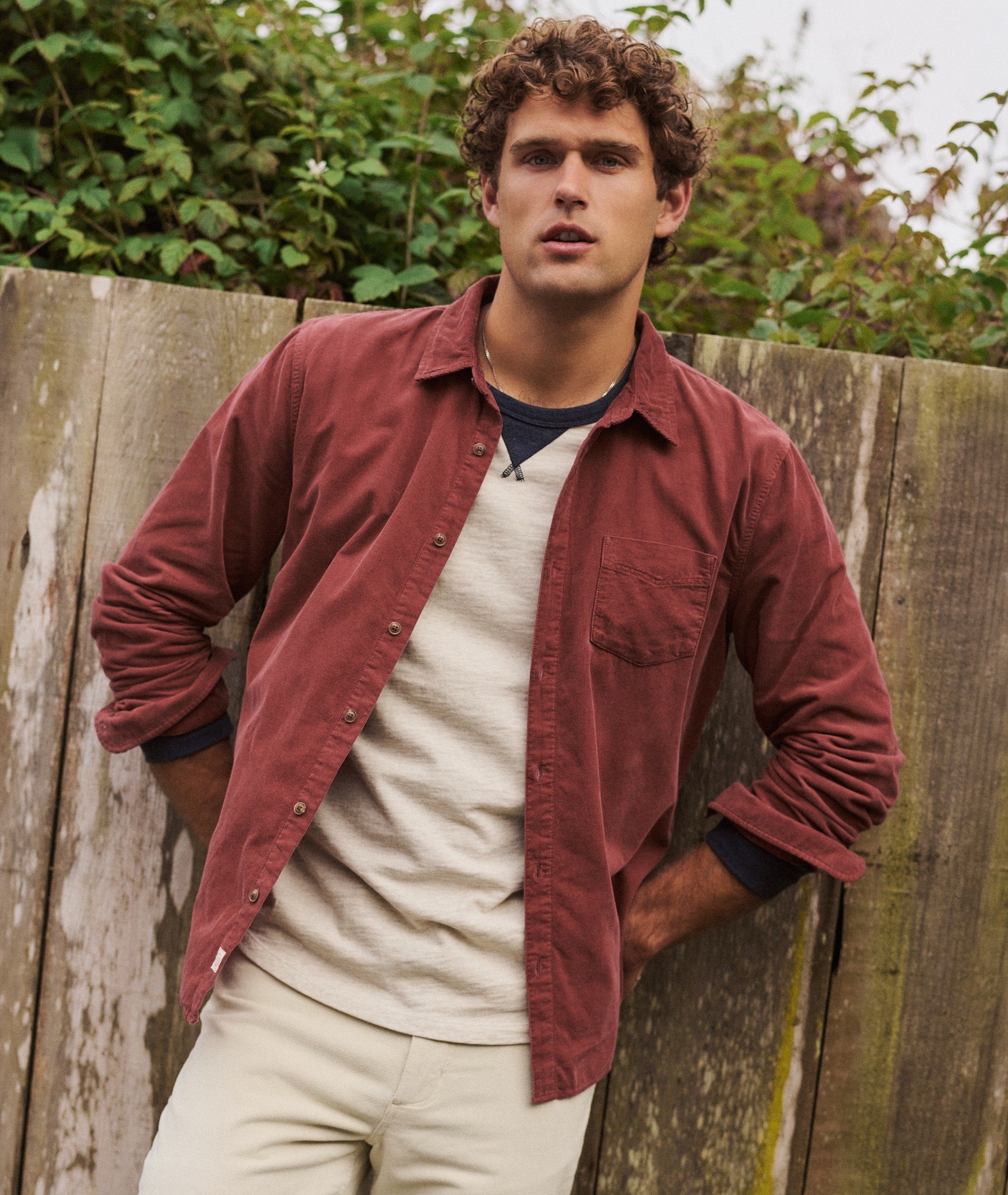 Lightweight Corduroy Shirt