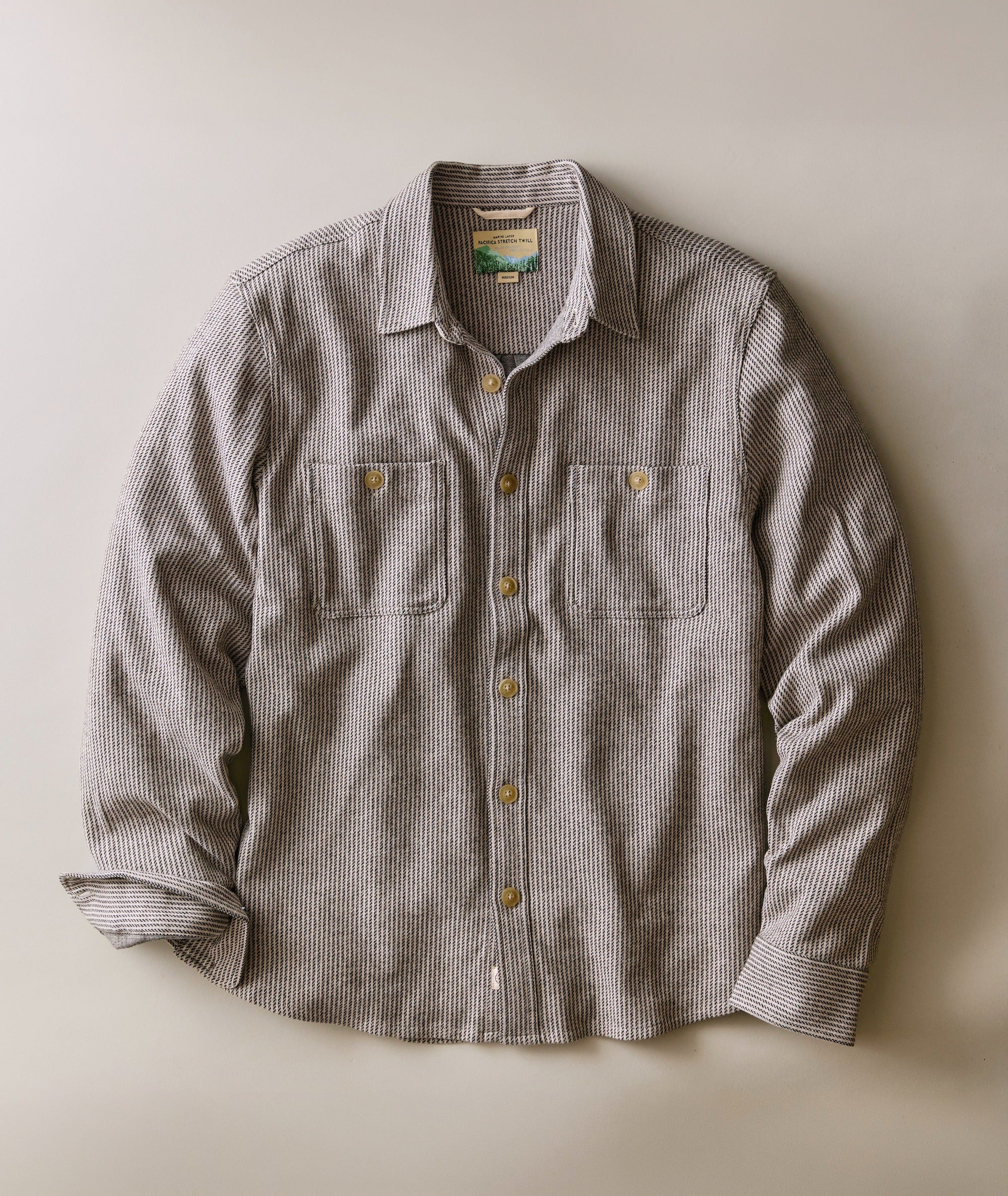 Pacifica Stretch Twill Overshirt