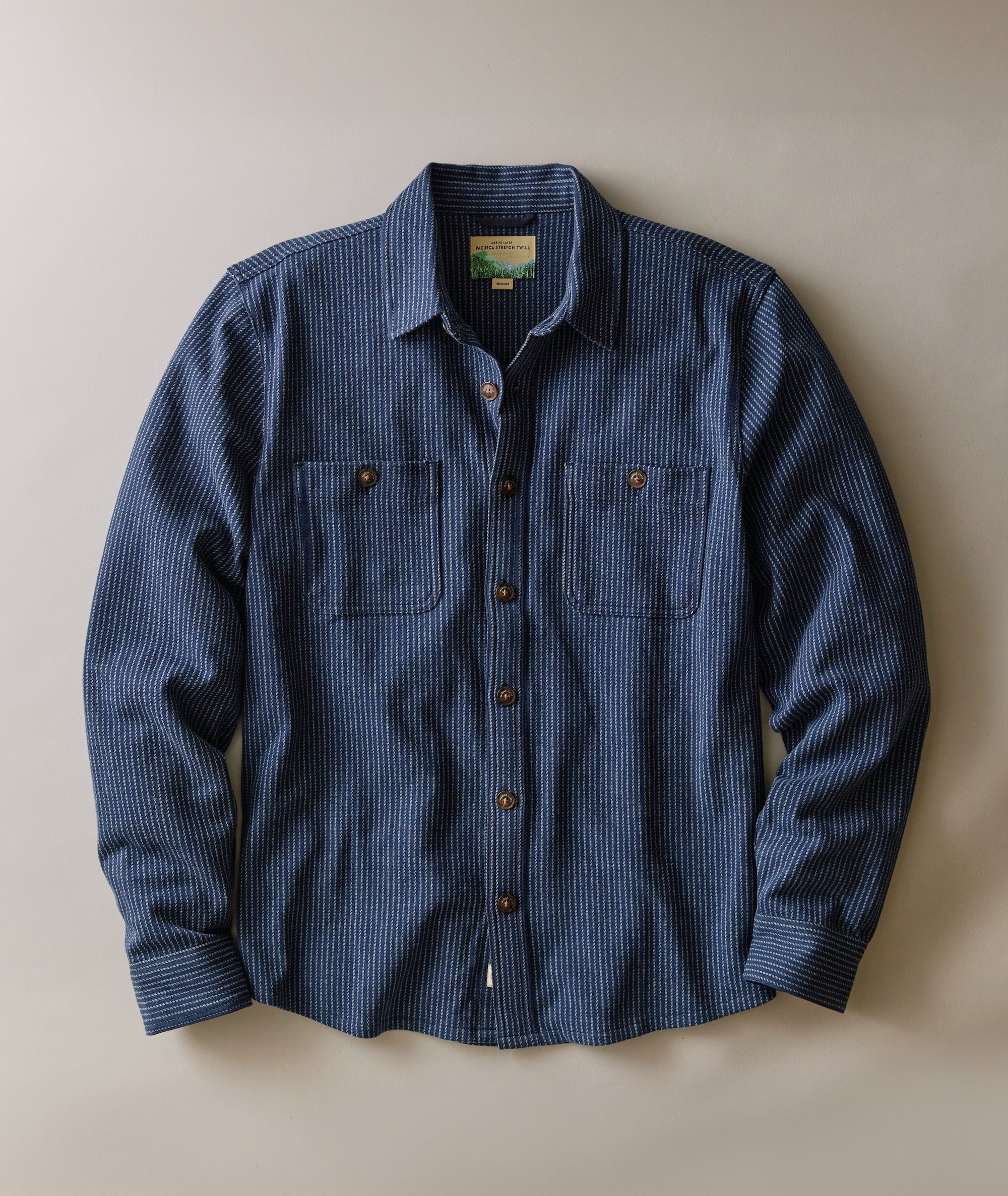 Pacifica Stretch Twill Overshirt