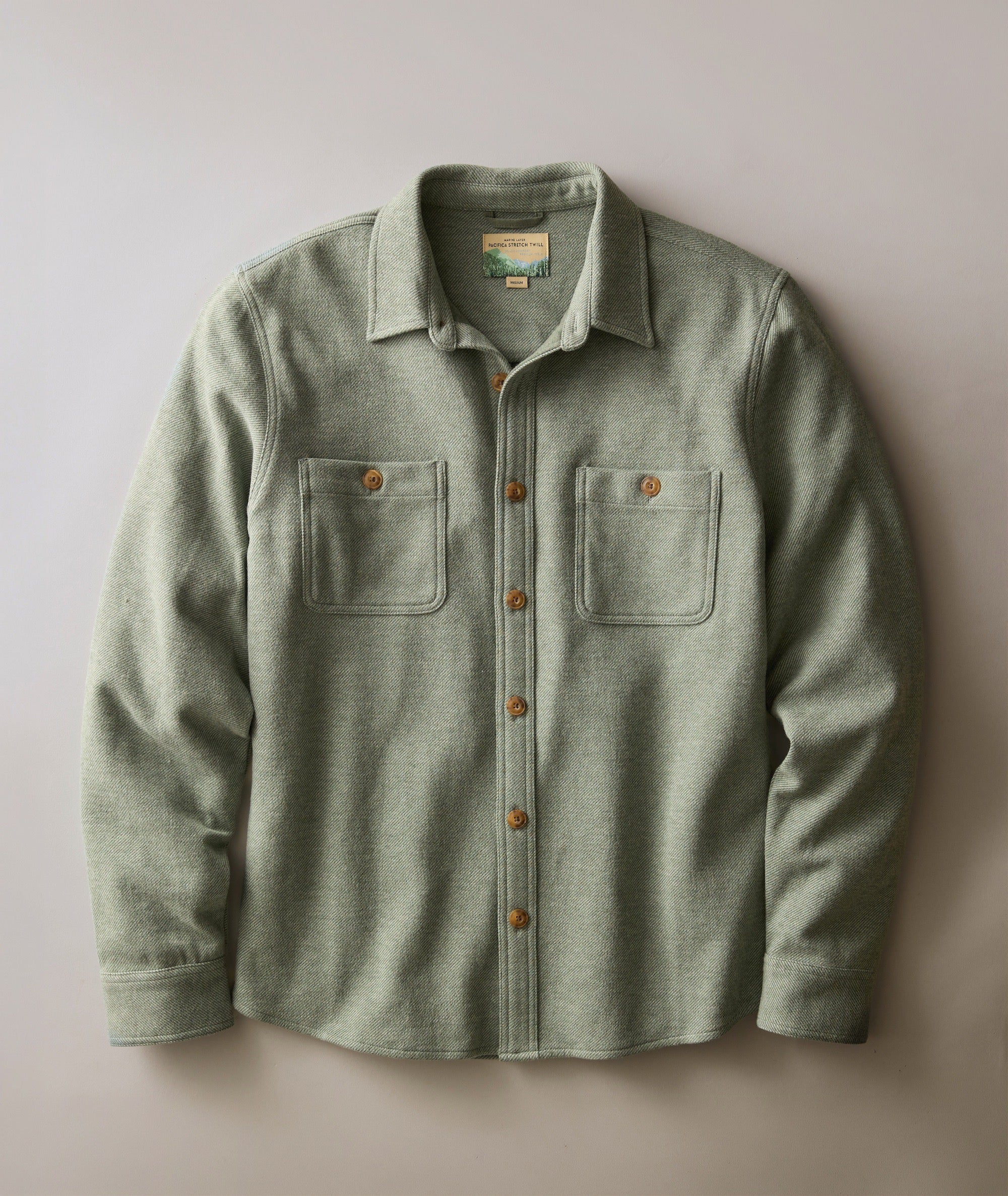 Pacifica Stretch Twill Overshirt