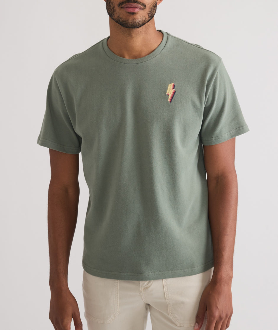 Relaxed Brushed Jersey Tee