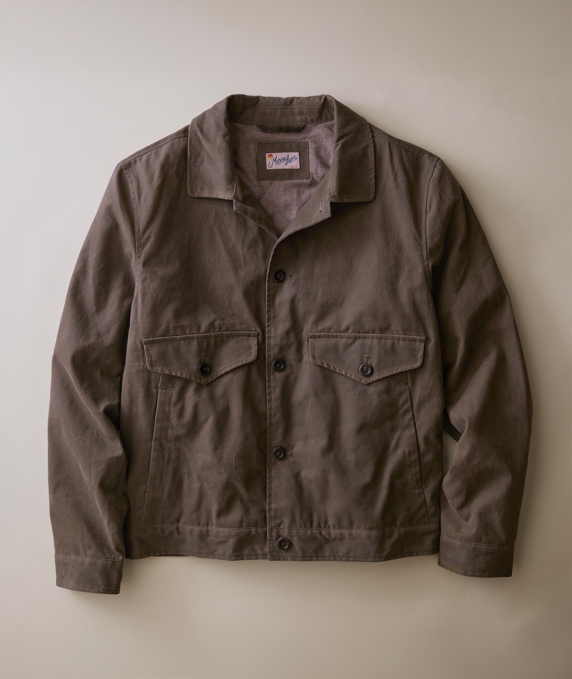 The Sawyer Waxed Trucker Jacket