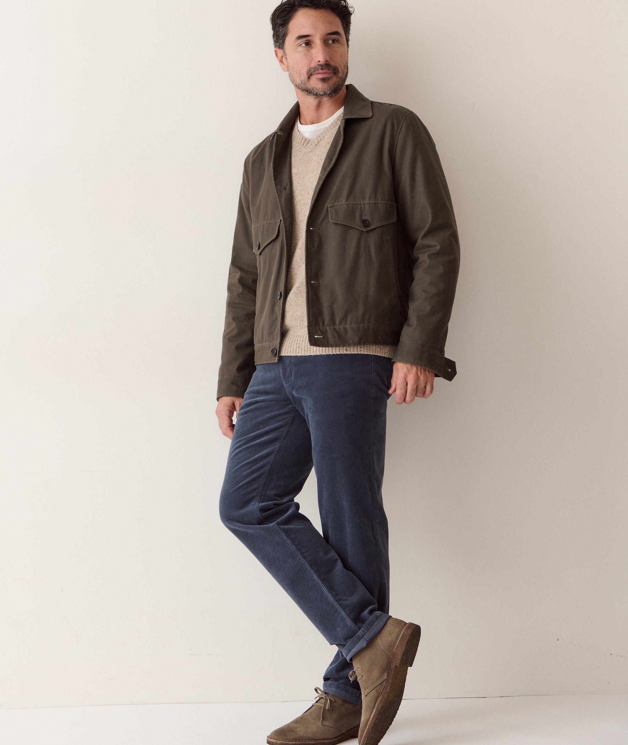 The Sawyer Waxed Trucker Jacket
