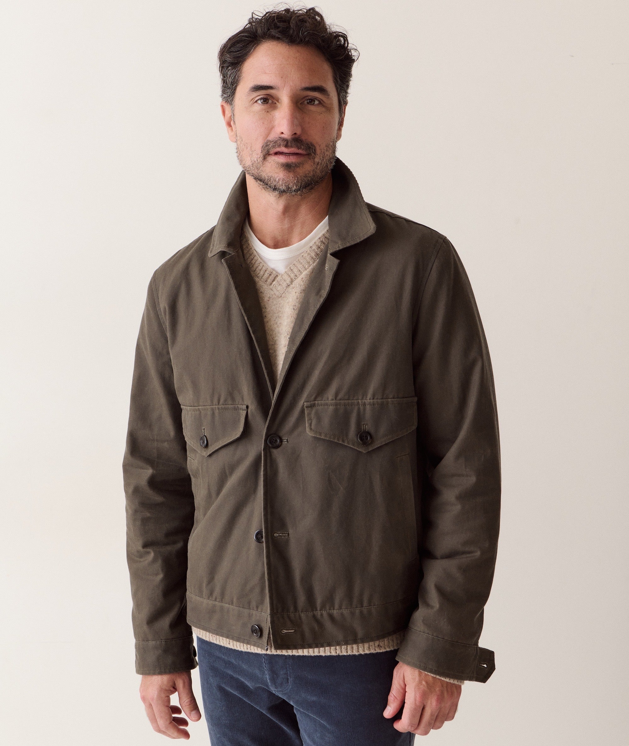 The Sawyer Waxed Trucker Jacket