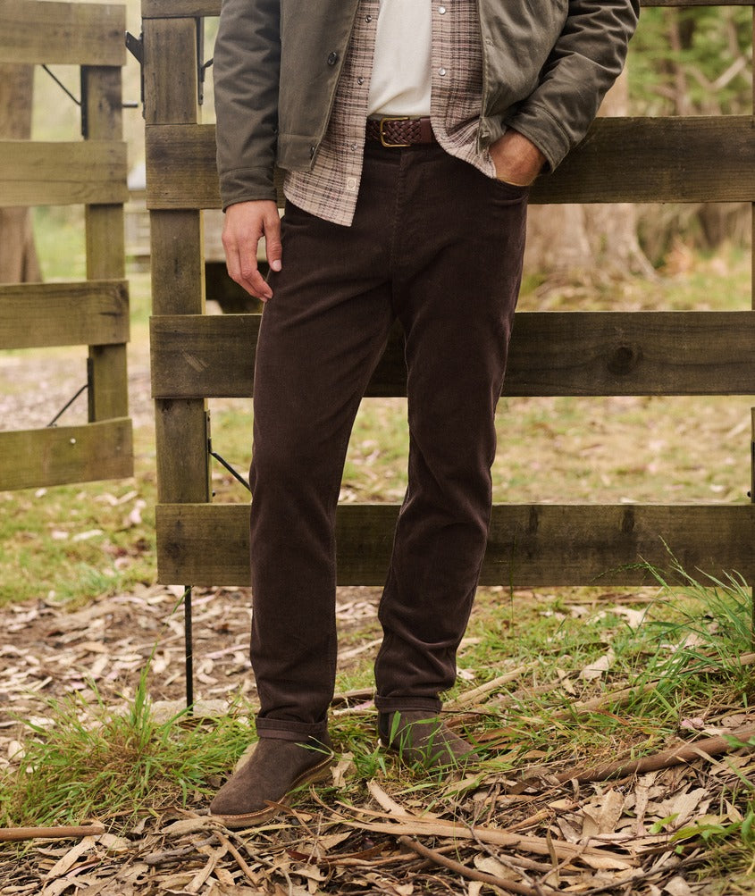 Flex Terry Cords - Slim Straight