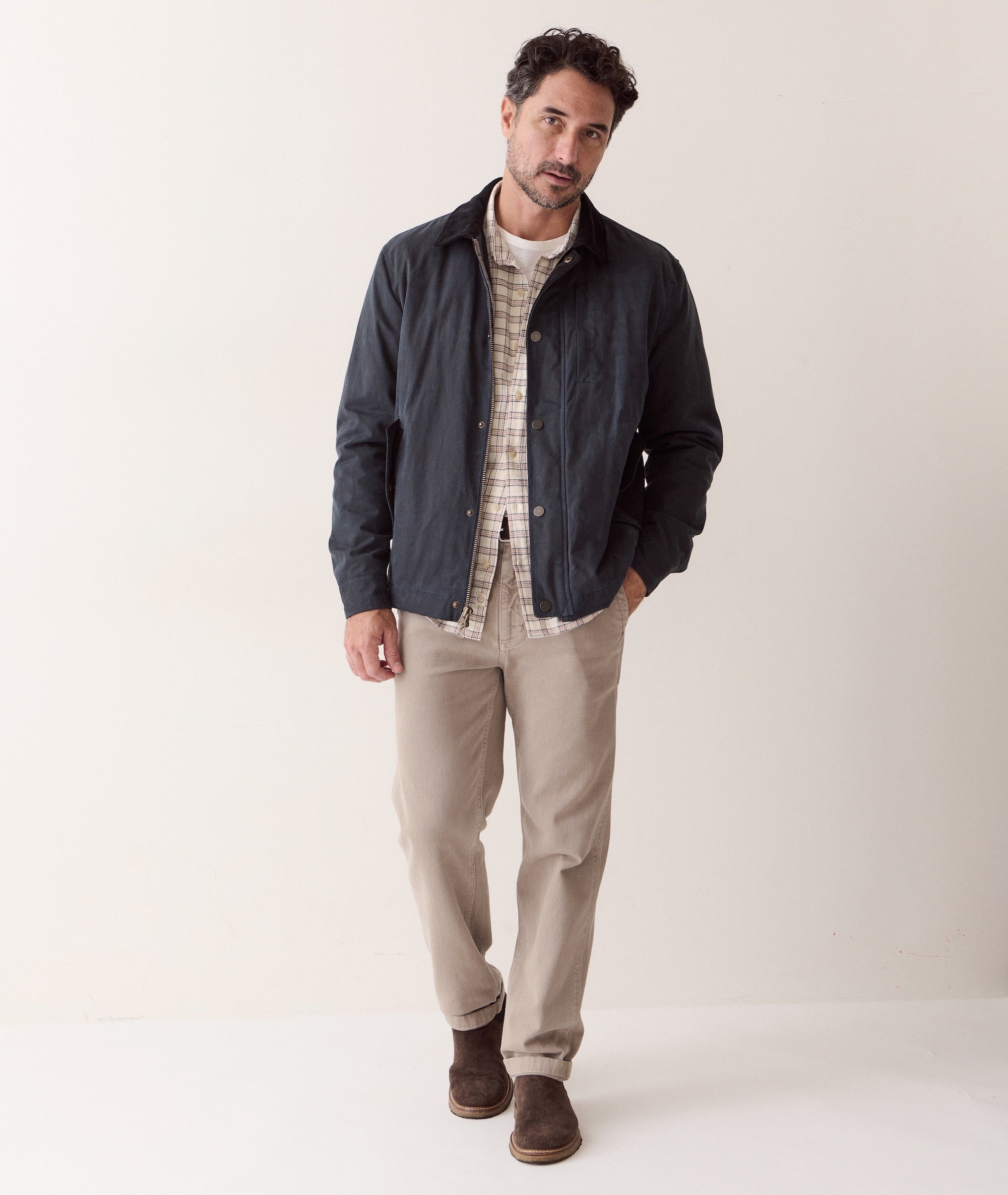 Weston Wax Canvas Barn Jacket