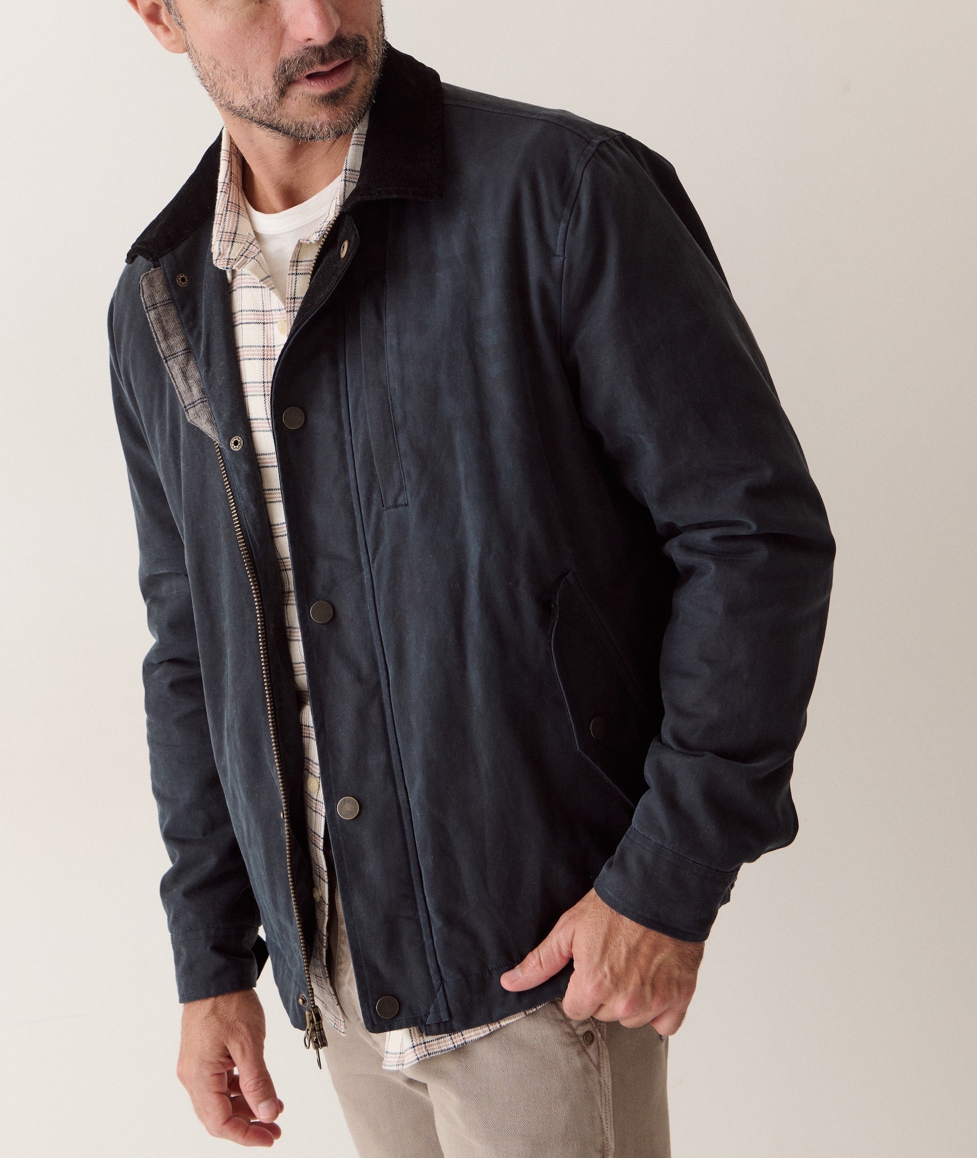 Weston Wax Canvas Barn Jacket