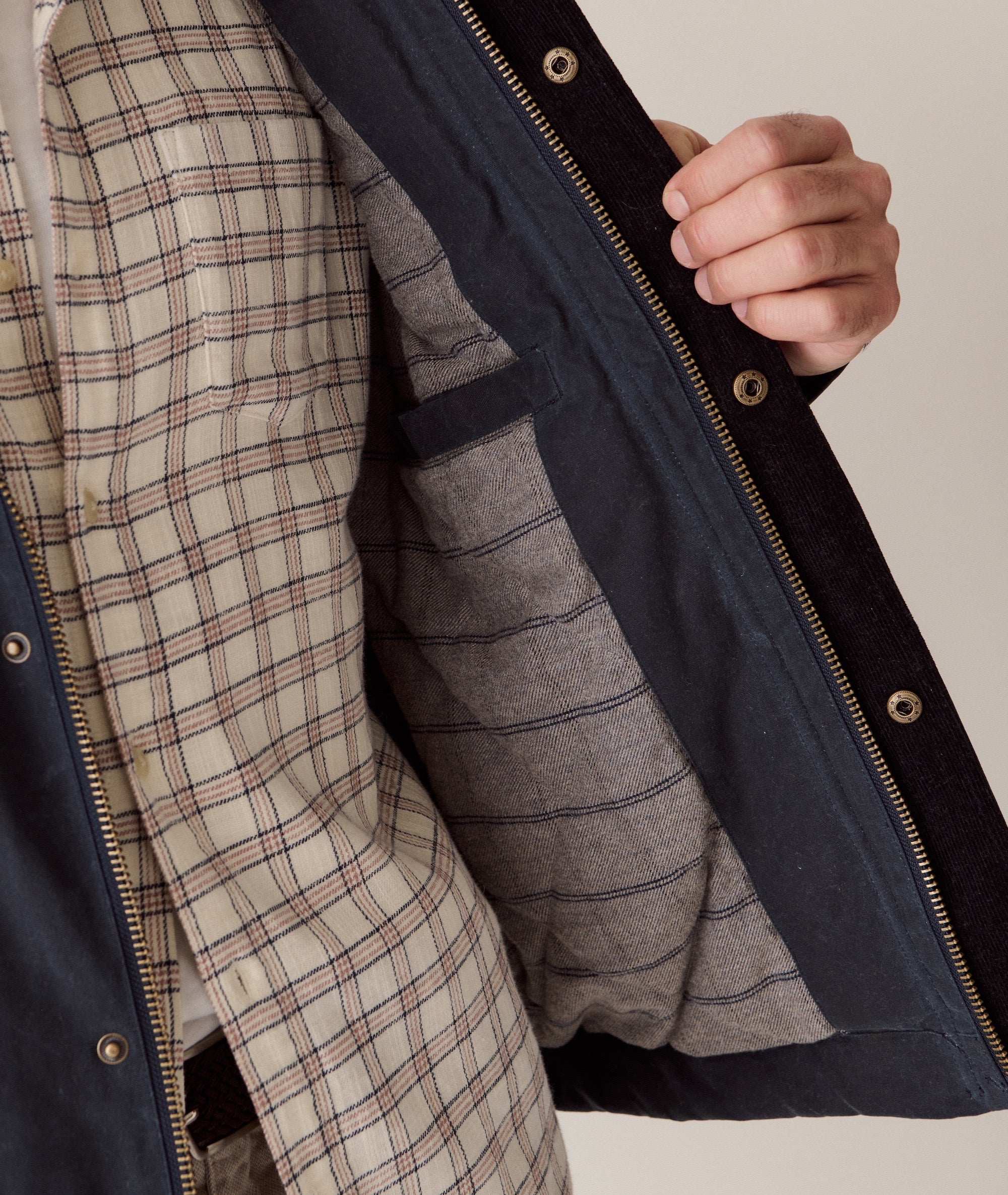 Weston Wax Canvas Barn Jacket