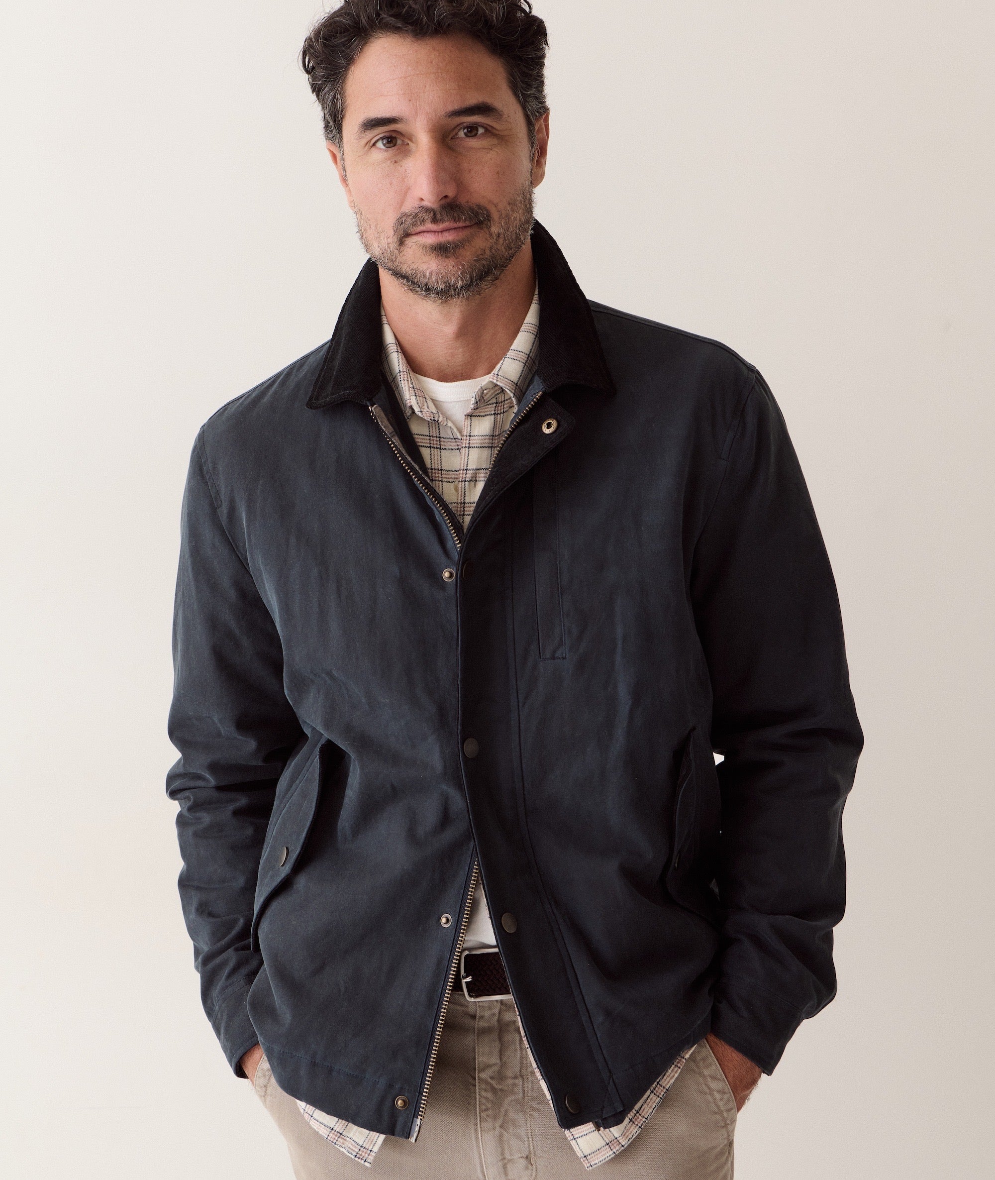 Weston Wax Canvas Barn Jacket