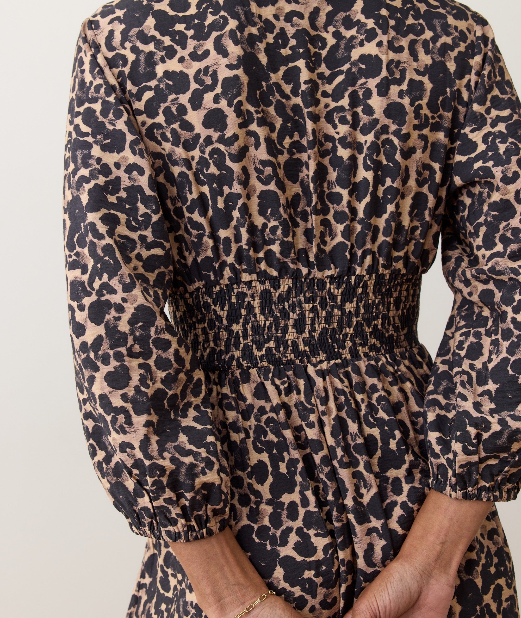 Women's Daphne Maxi Dress | Leopard | Large by Marine Layer Women's Daphne Maxi Dress | Leopard | Large by Marine Layer