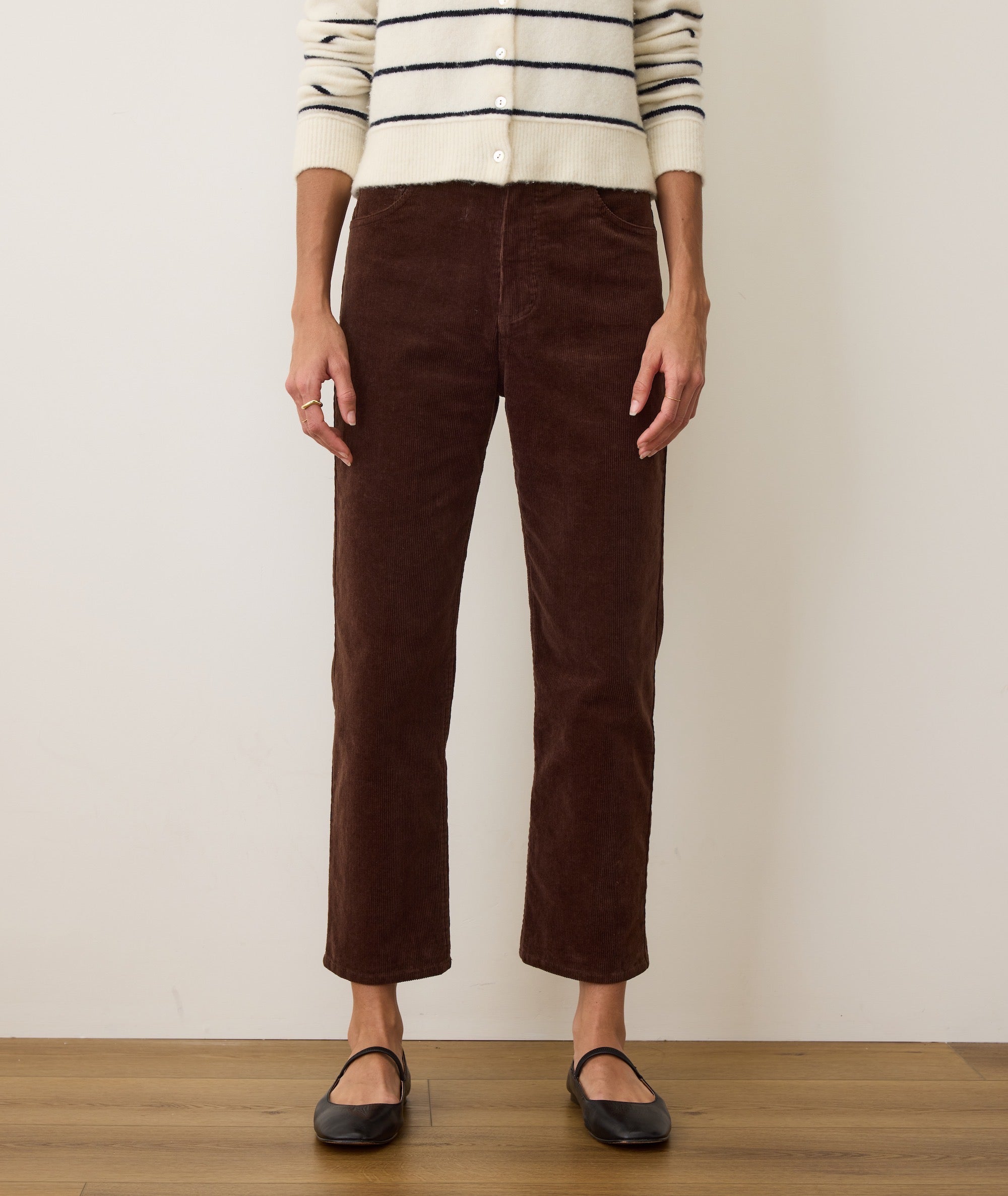 Charlie Corduroy Straight Leg Pant