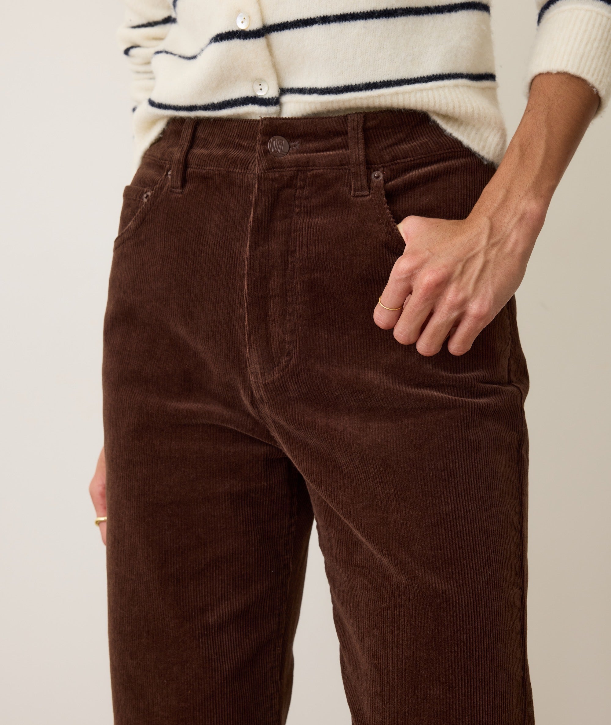 Charlie Corduroy Straight Leg Pant