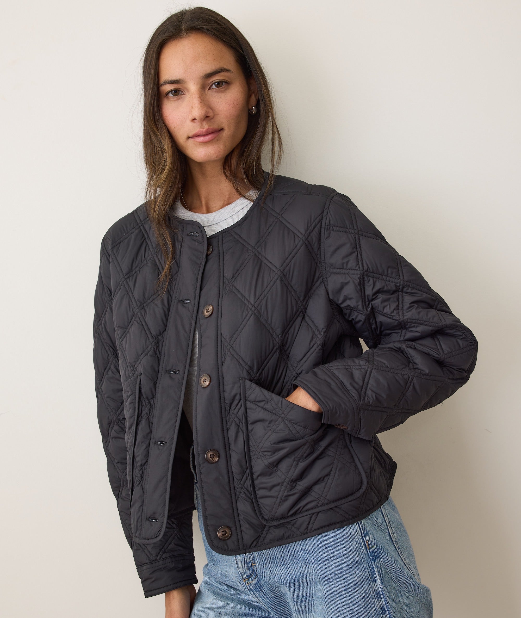 Ocean Line Jacket Marina Quilted Liner Jacket – Marine Layer