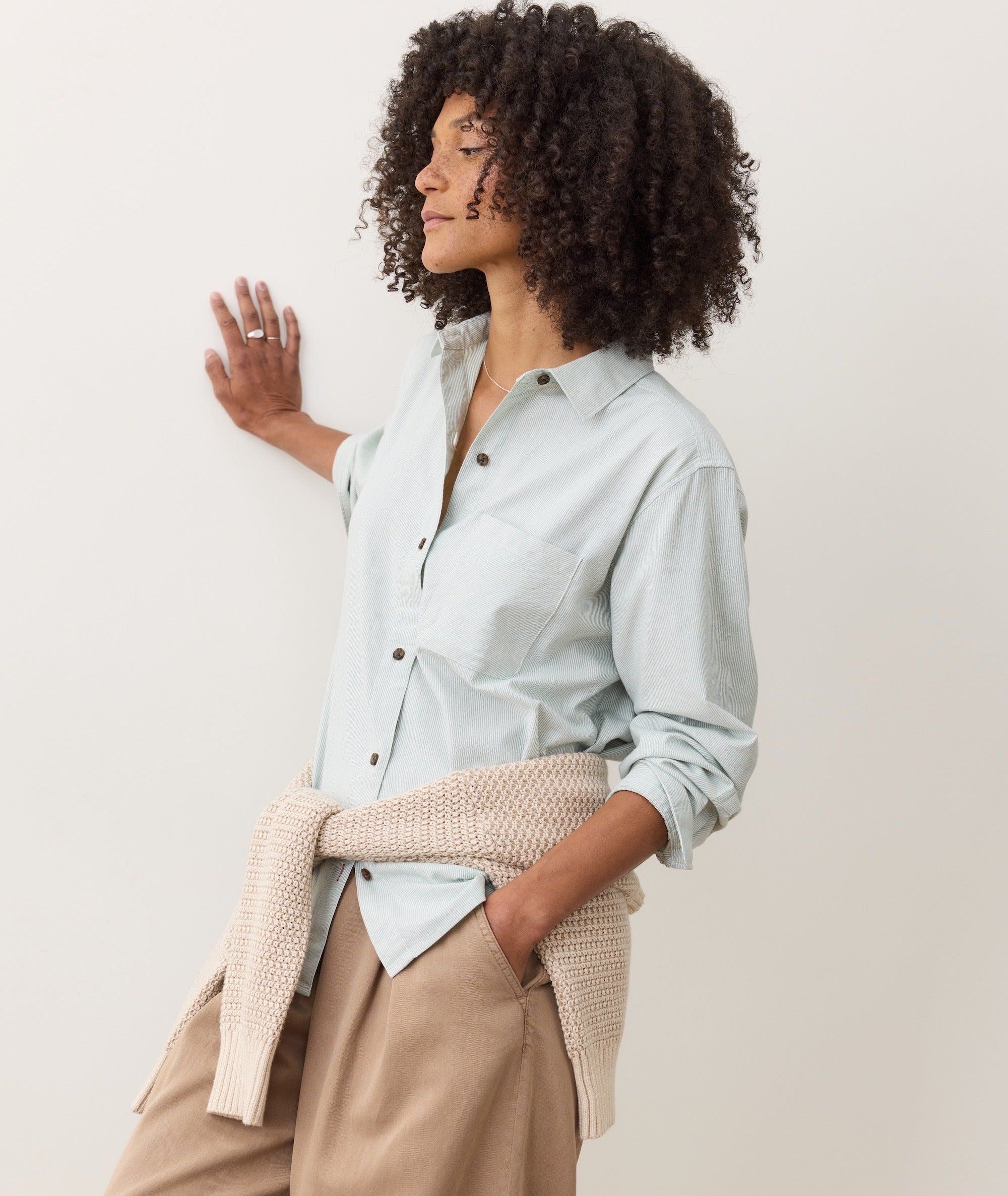 Jane Relaxed California Oxford Shirt