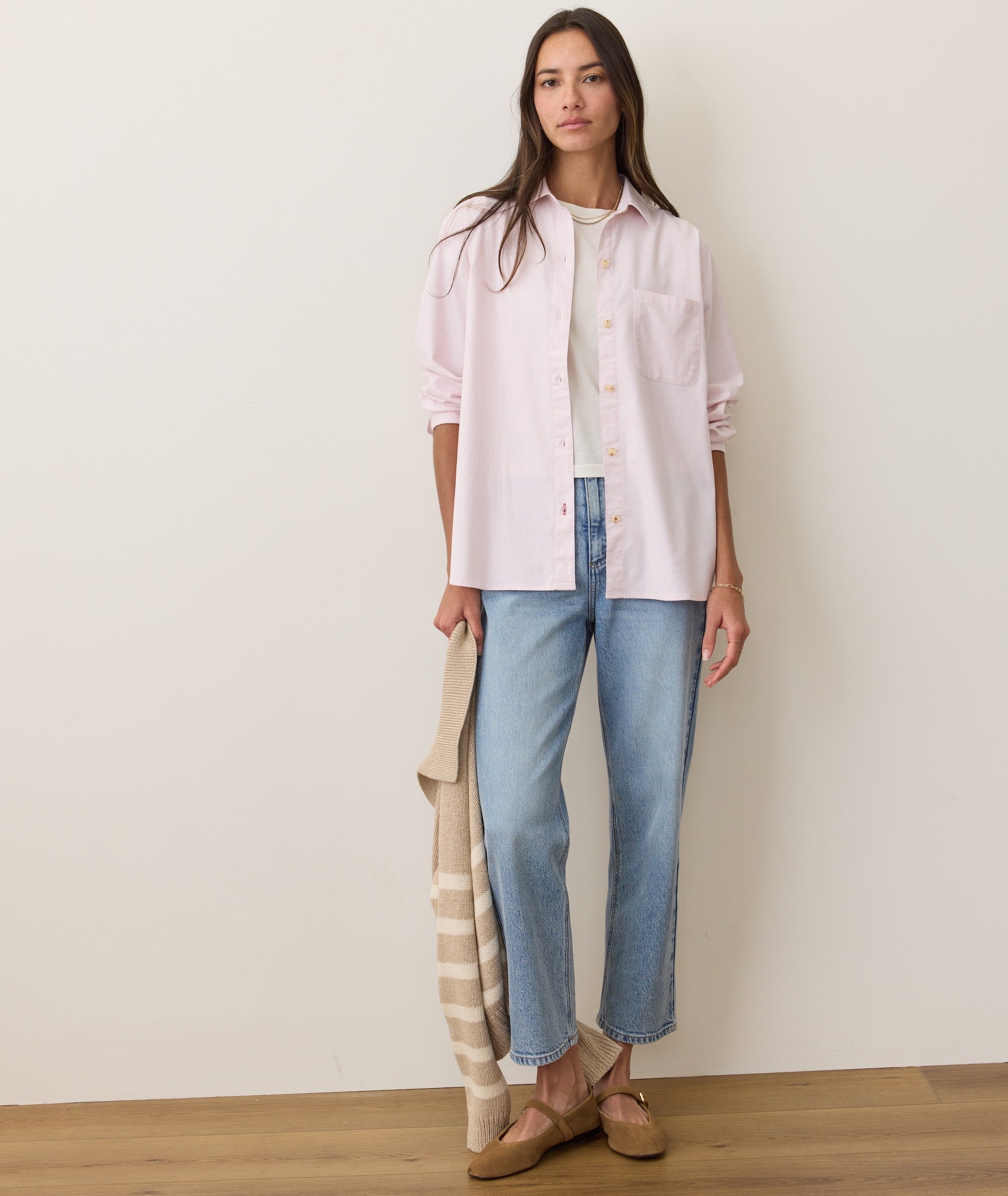 Jane Relaxed California Oxford Shirt