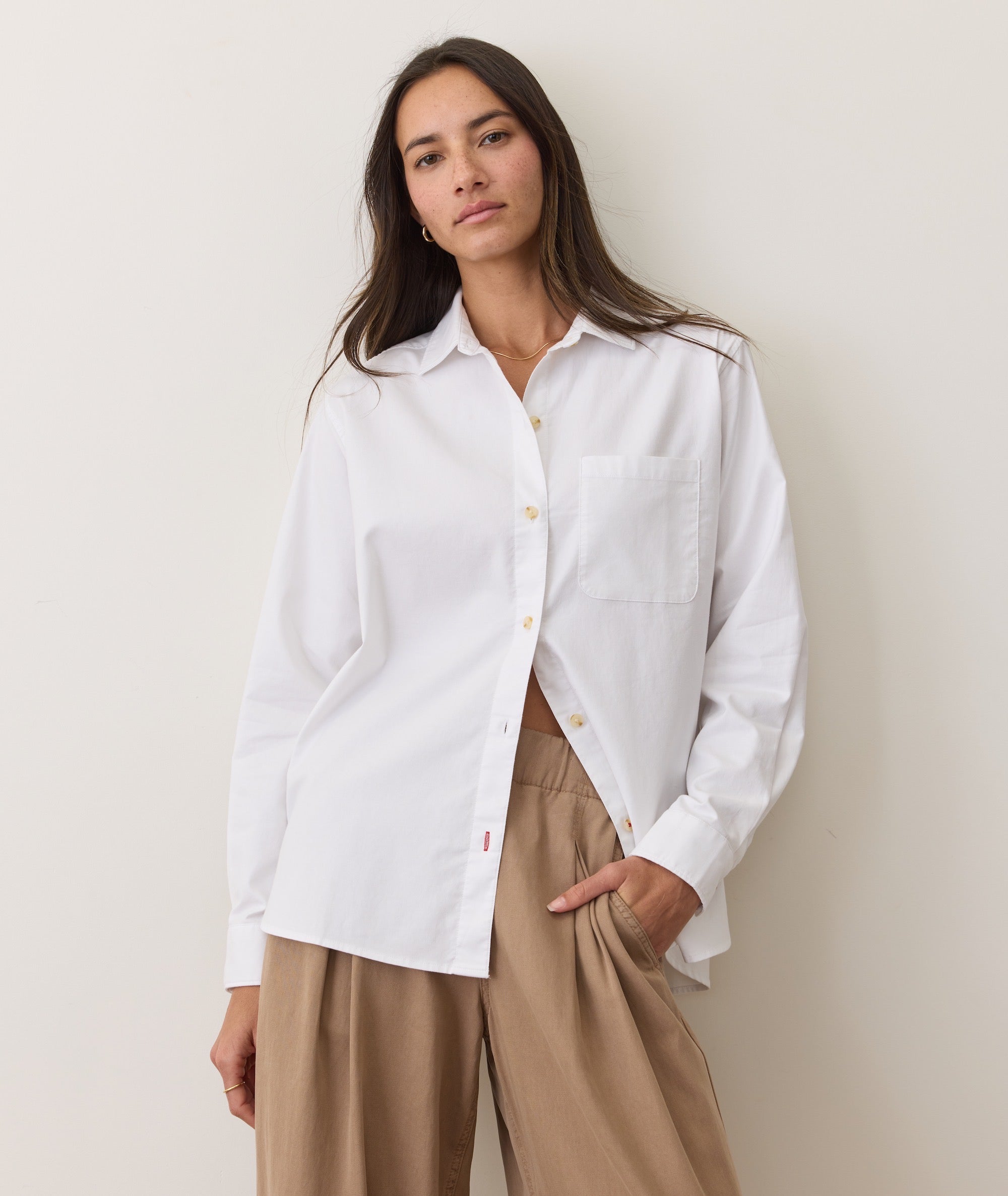 Jane Relaxed California Oxford Shirt