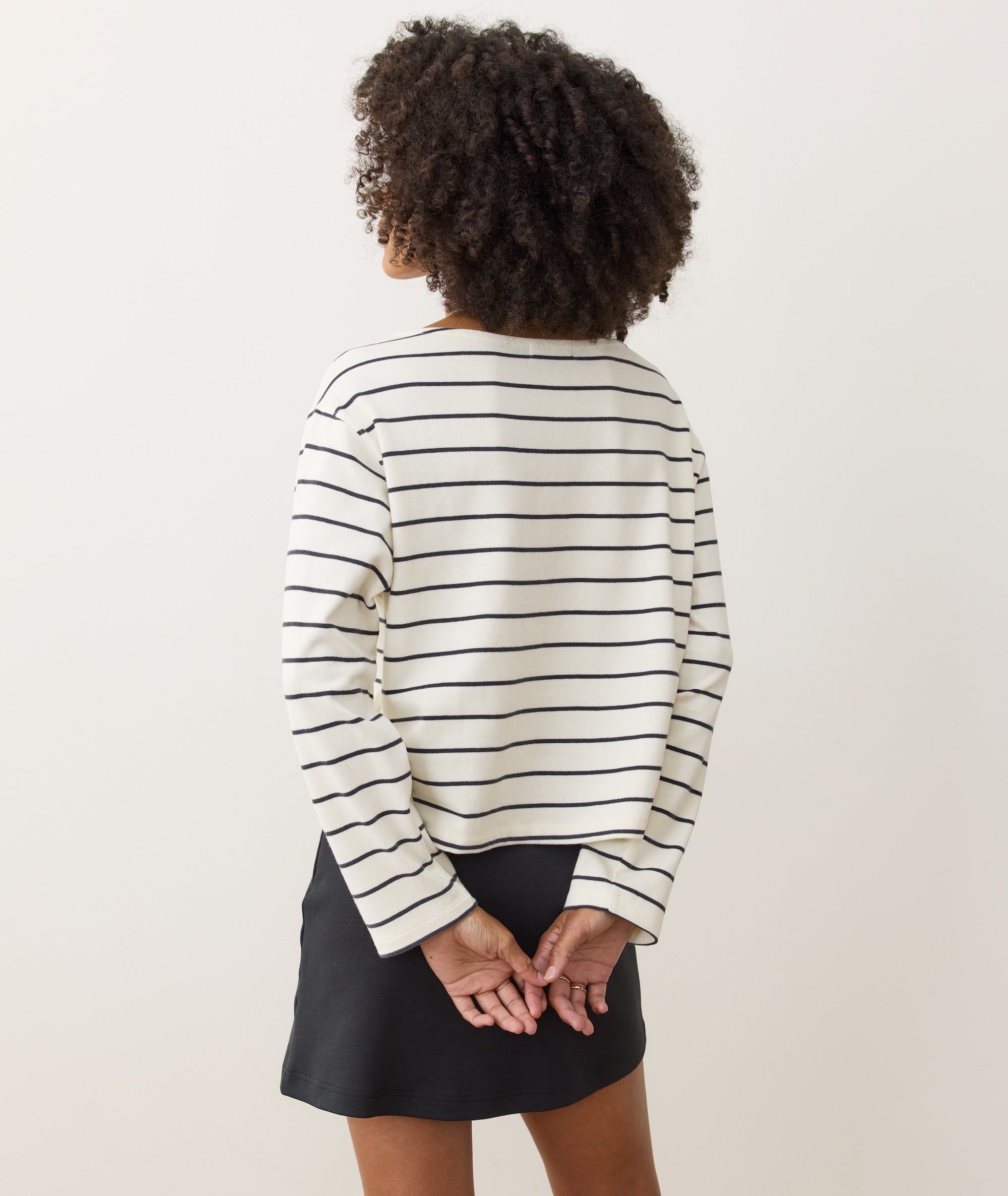 Sueded Jersey Mariner Tee