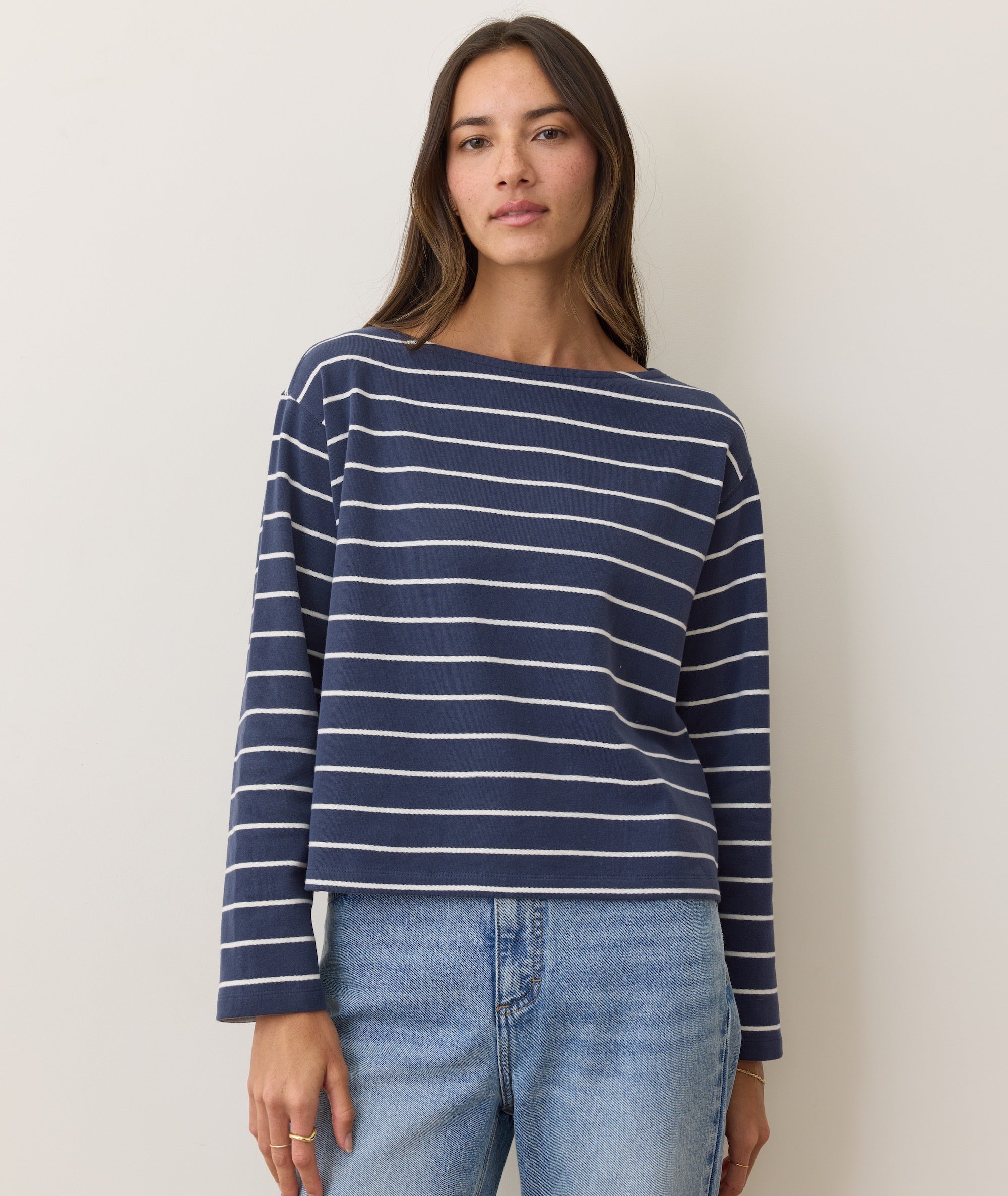 Sueded Jersey Mariner Tee