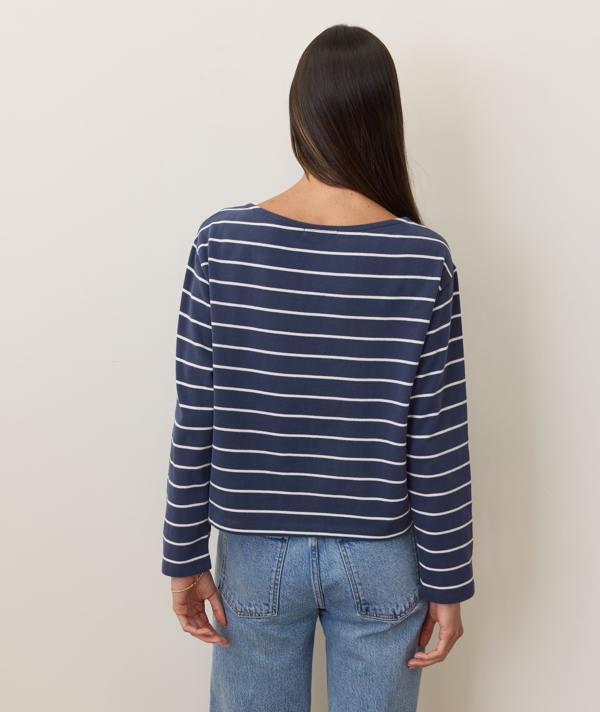 Sueded Jersey Mariner Tee