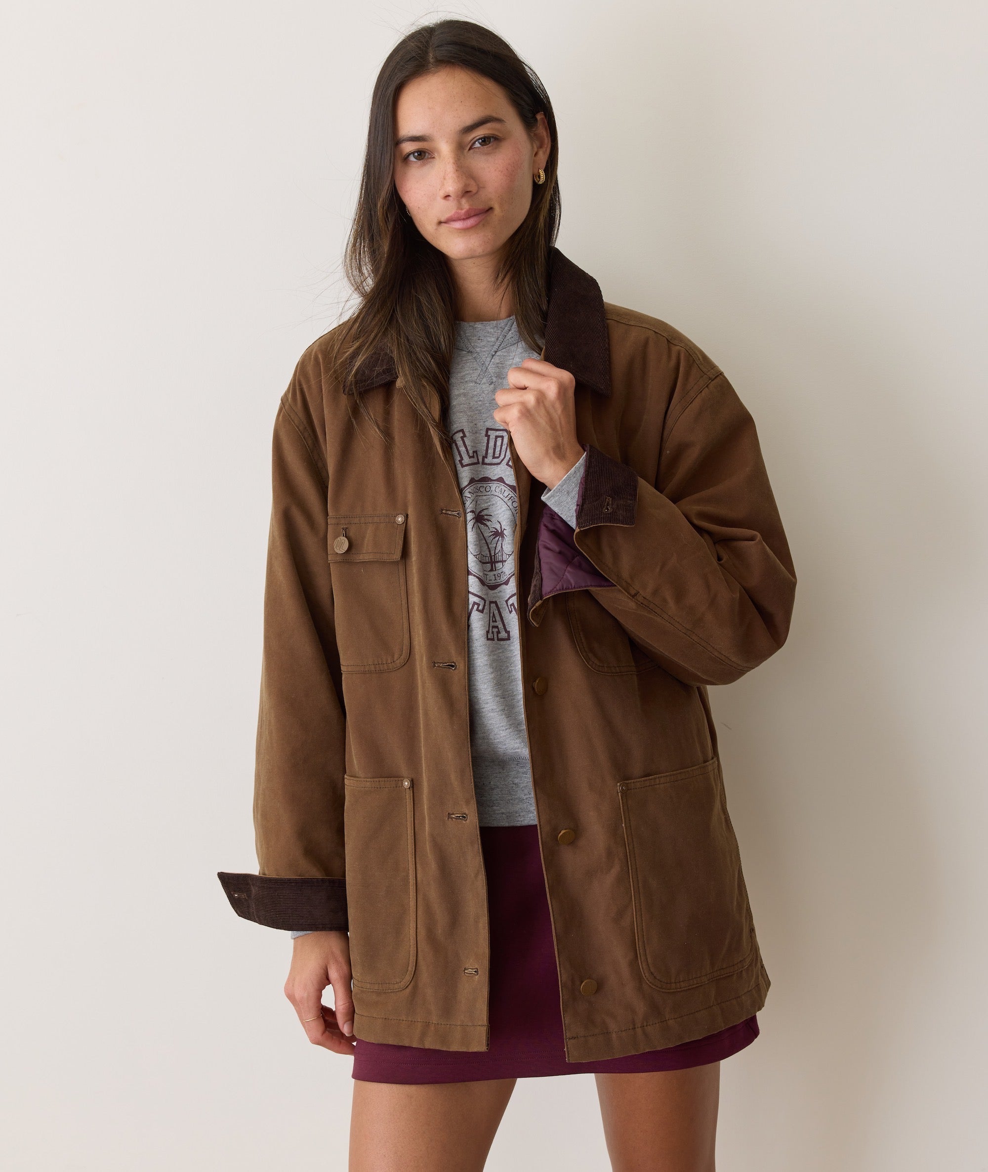 Ben Riley Jacket Riley Waxed Barn Jacket – Marine Layer