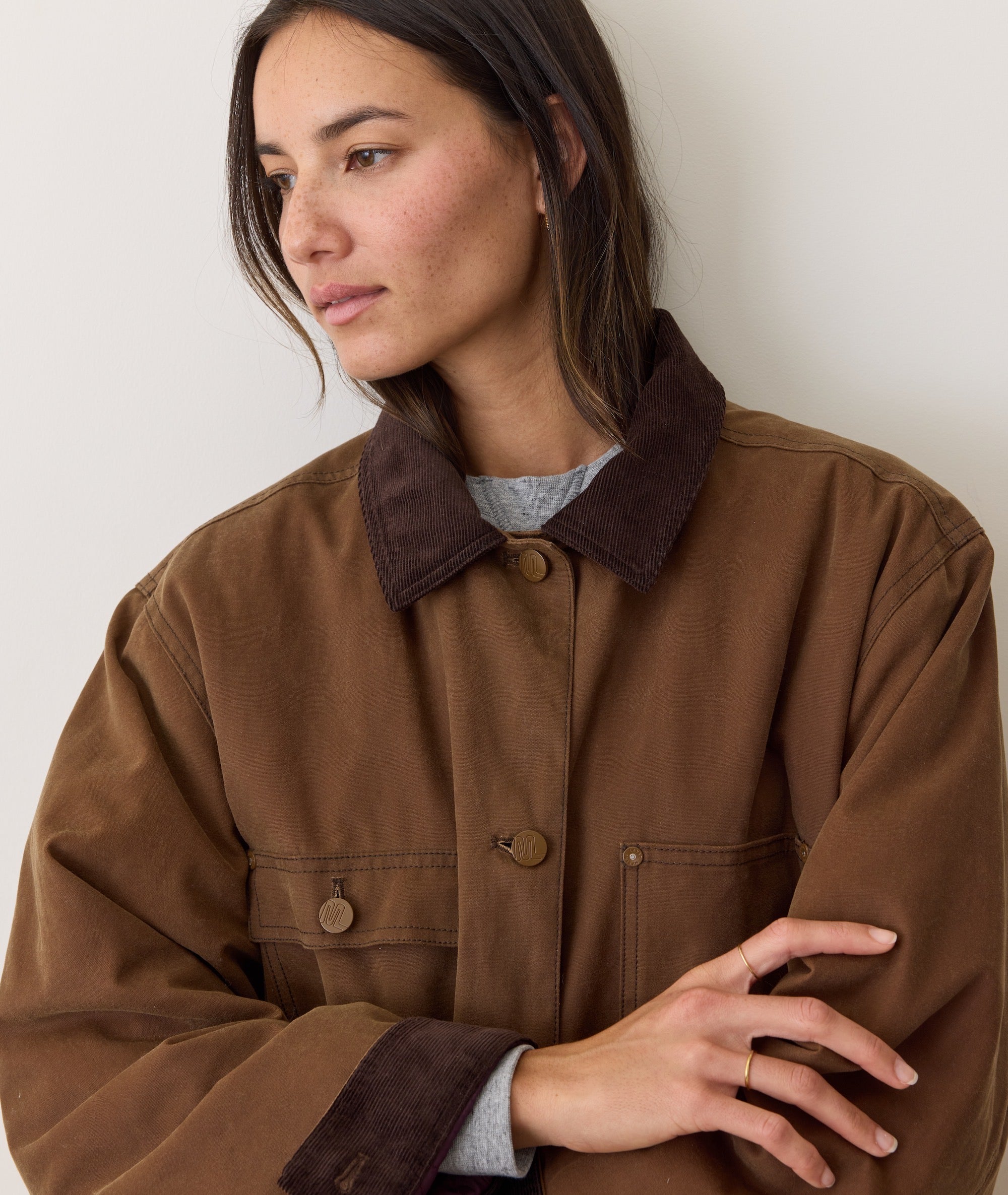Ben Riley Jacket Riley Waxed Barn Jacket – Marine Layer