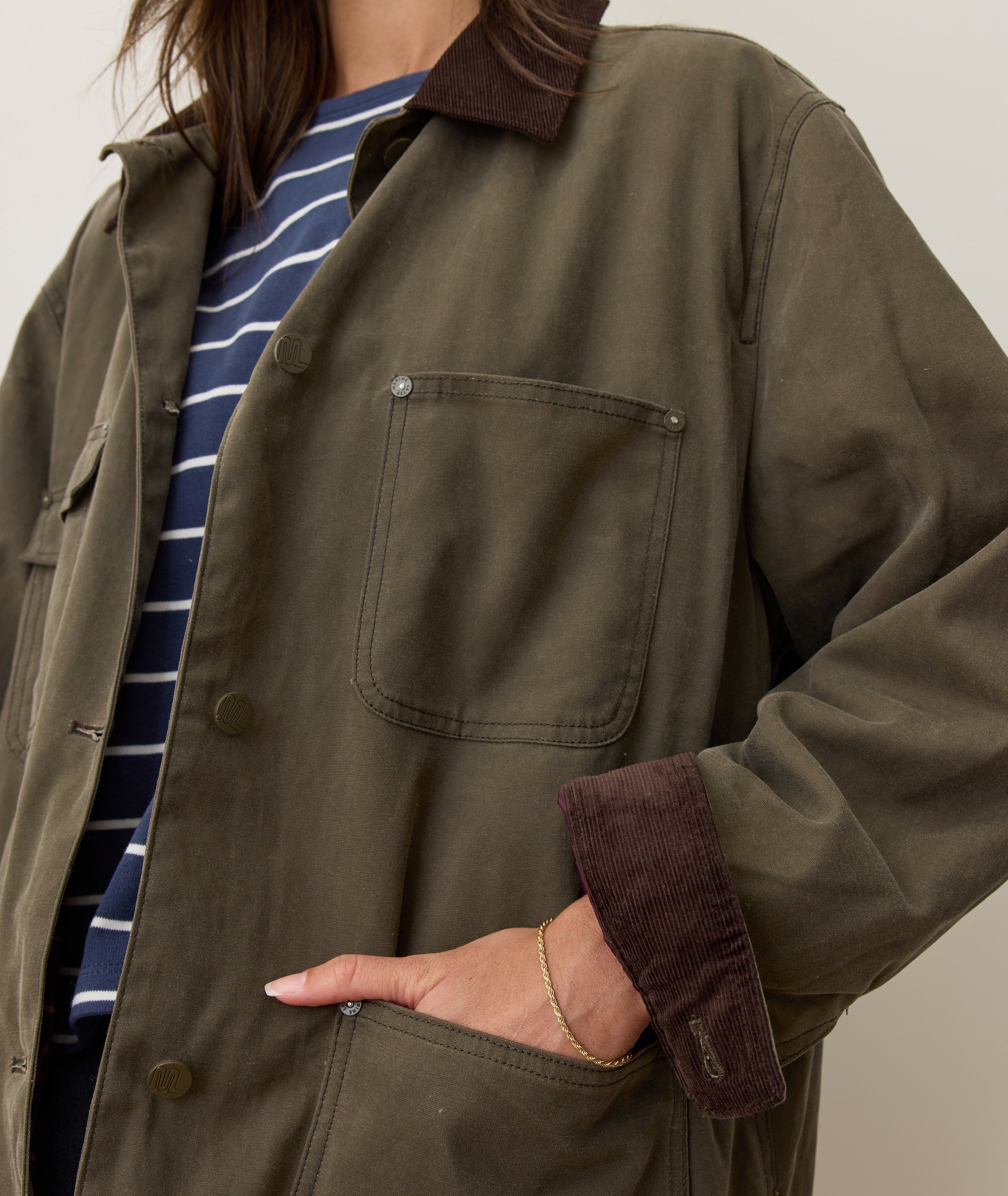 Ben Riley Jacket Riley Waxed Barn Jacket – Marine Layer