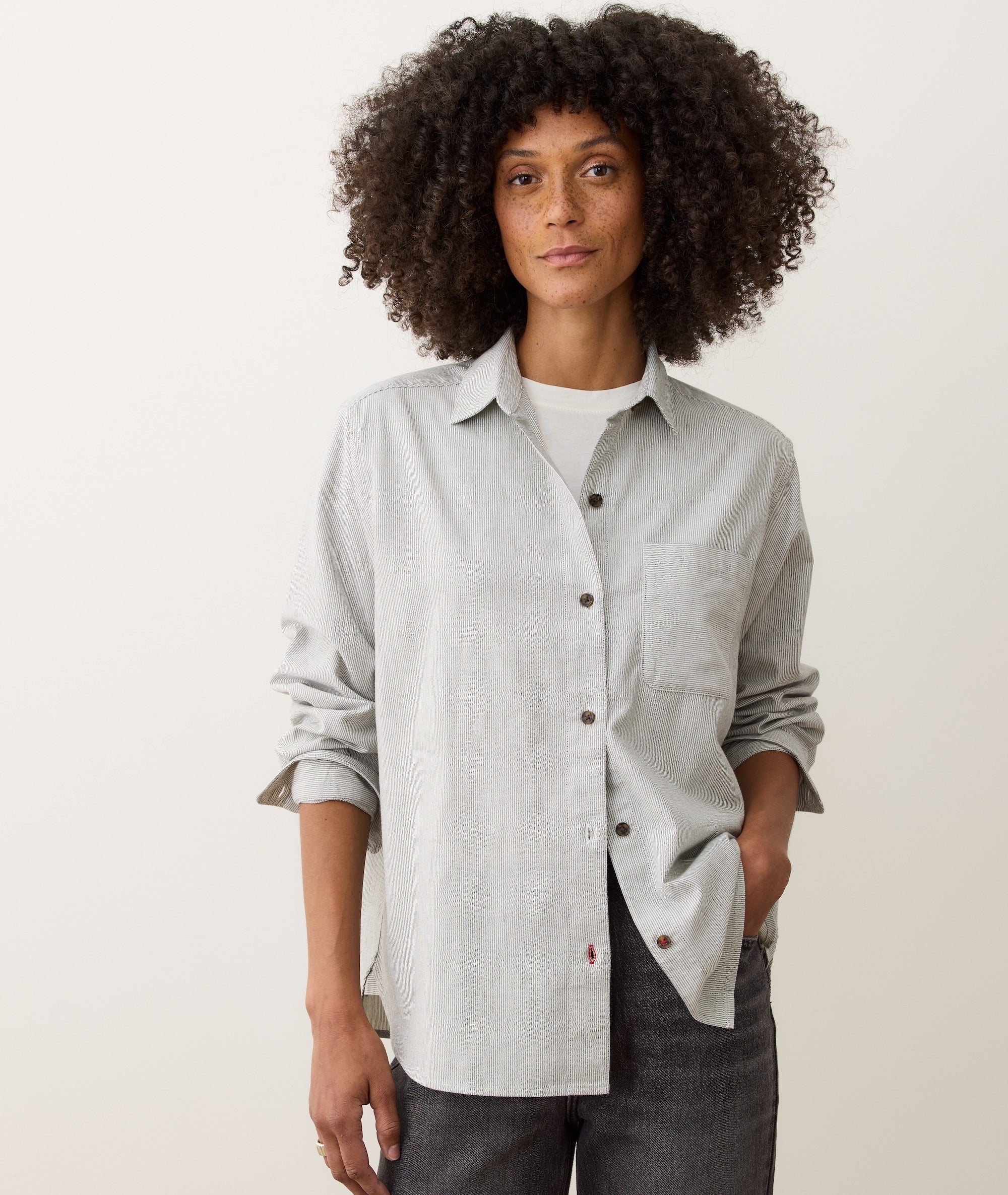 Jane Relaxed California Oxford Shirt
