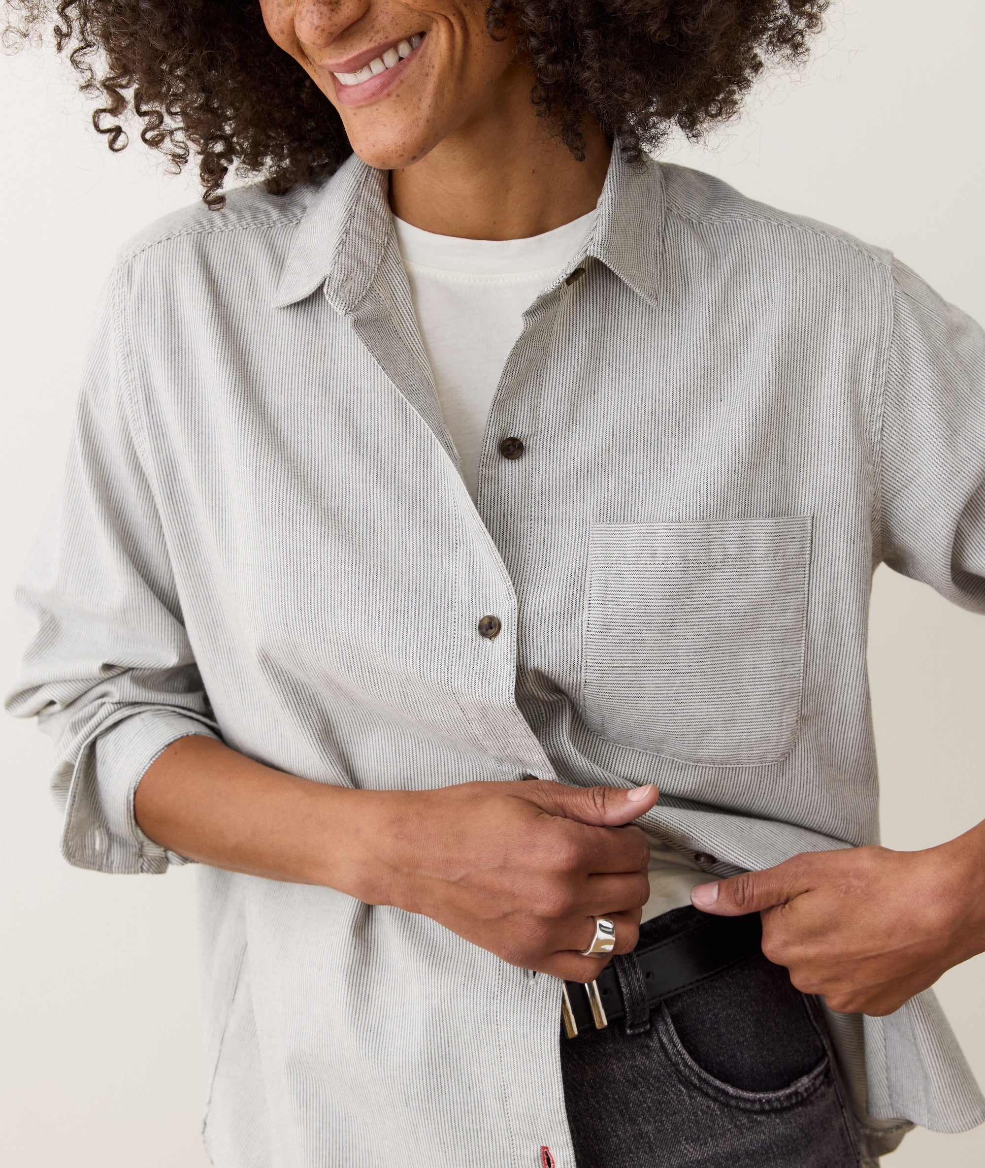 Jane Relaxed California Oxford Shirt