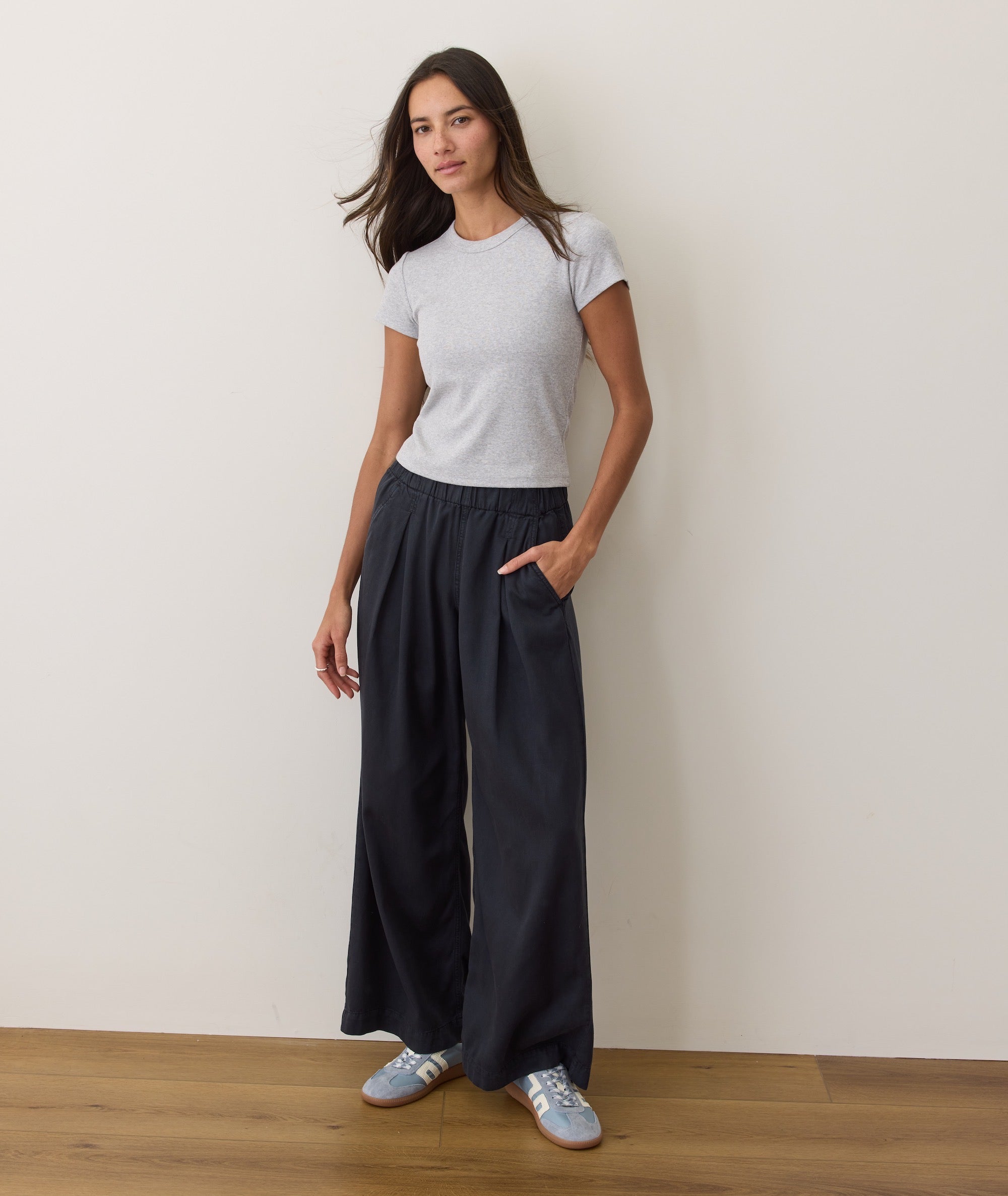 Lexi Rib Sun-In Crew Tee