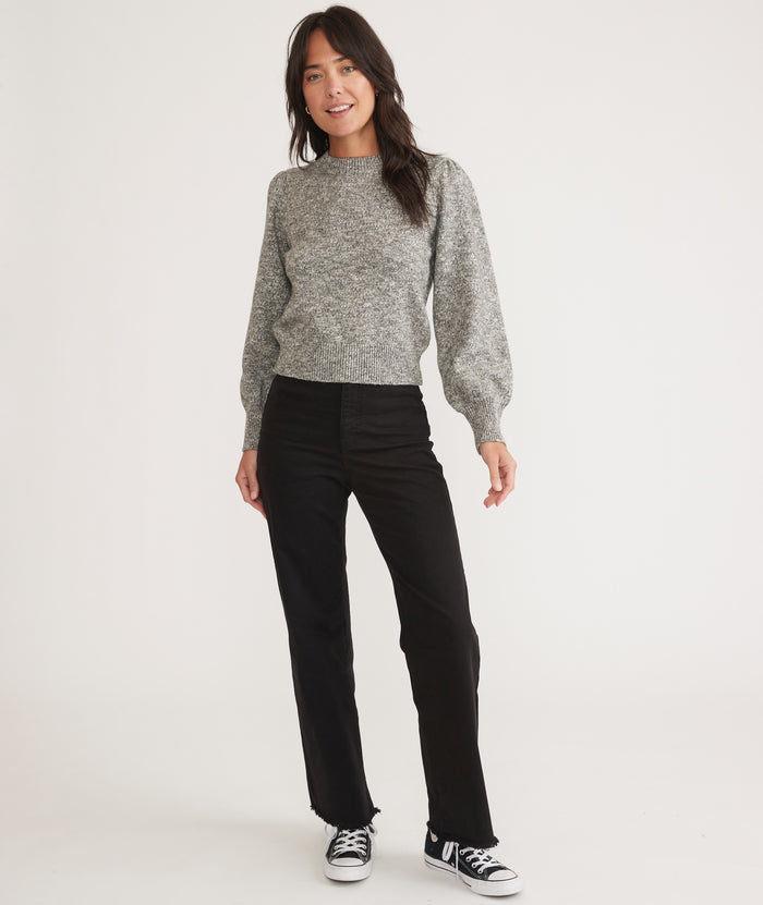 Alma Puff Sleeve Sweater – Marine Layer