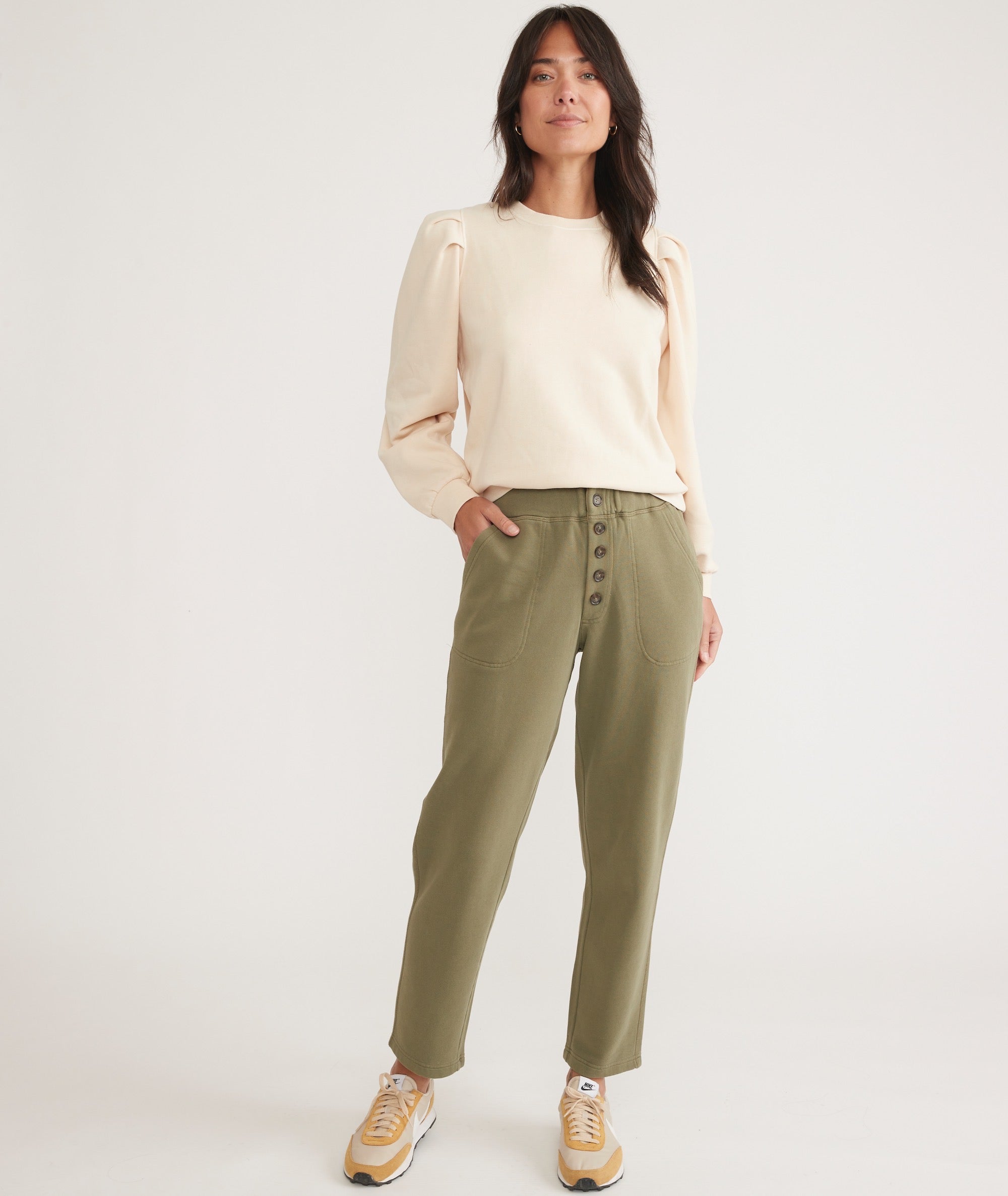 Annie Tailored Sweatpant Marine Layer