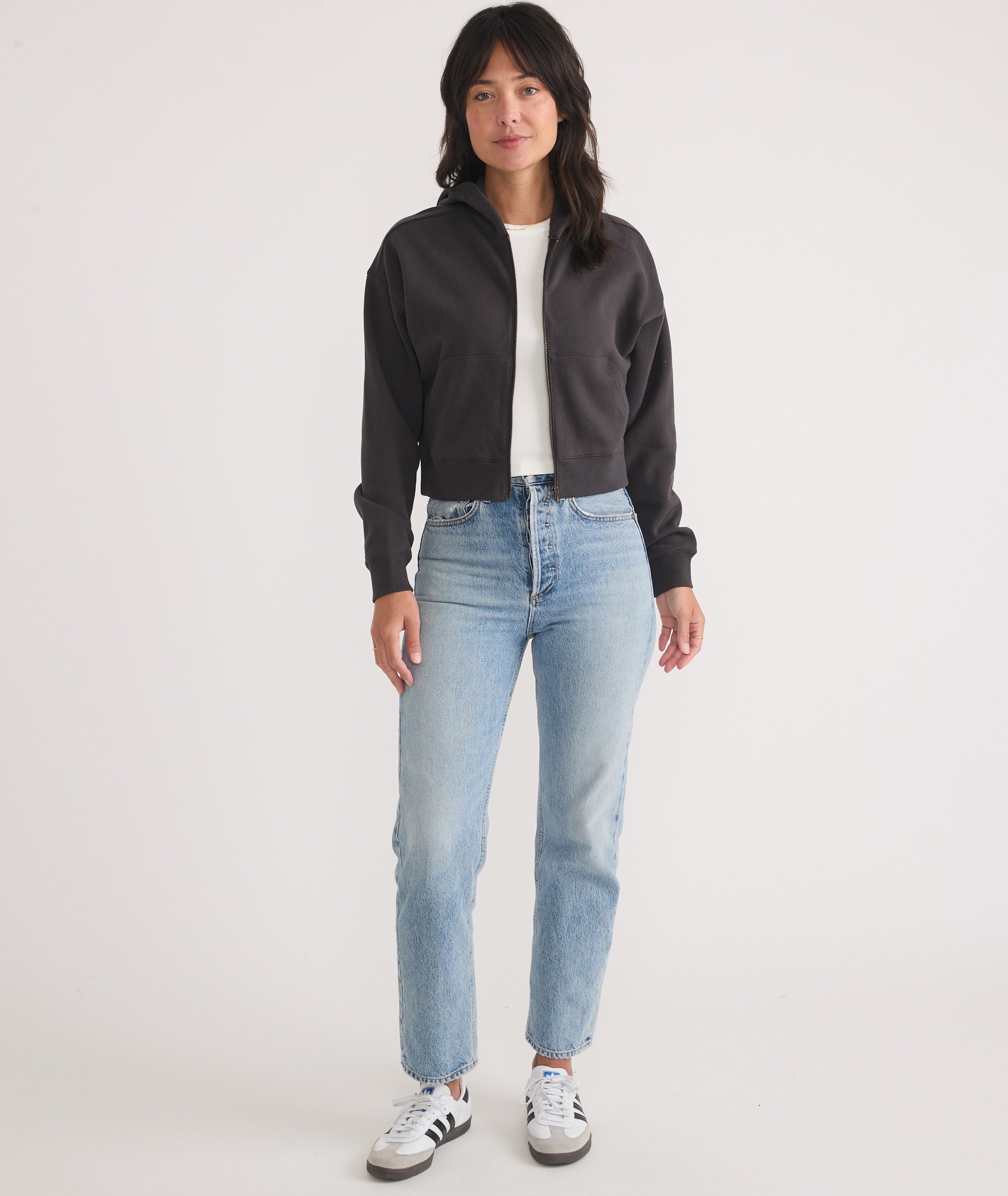 Full zip sweatshirt deals