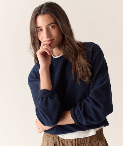 Cloud 9 Fleece Reversible Crewneck