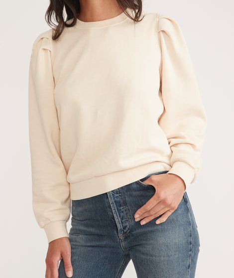 Enya Puff Sleeve Sweatshirt