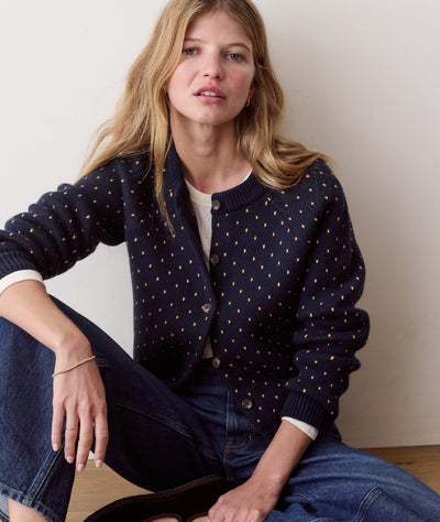 Iris Crewneck Cardigan