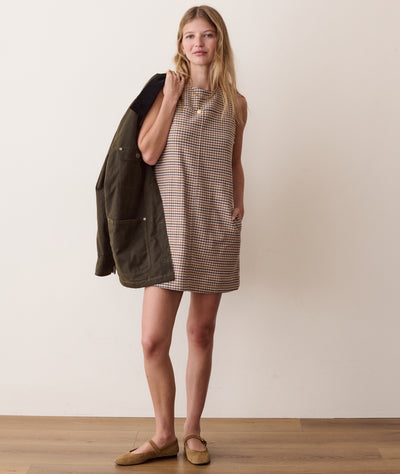 Izzy Moleskin Shift Dress