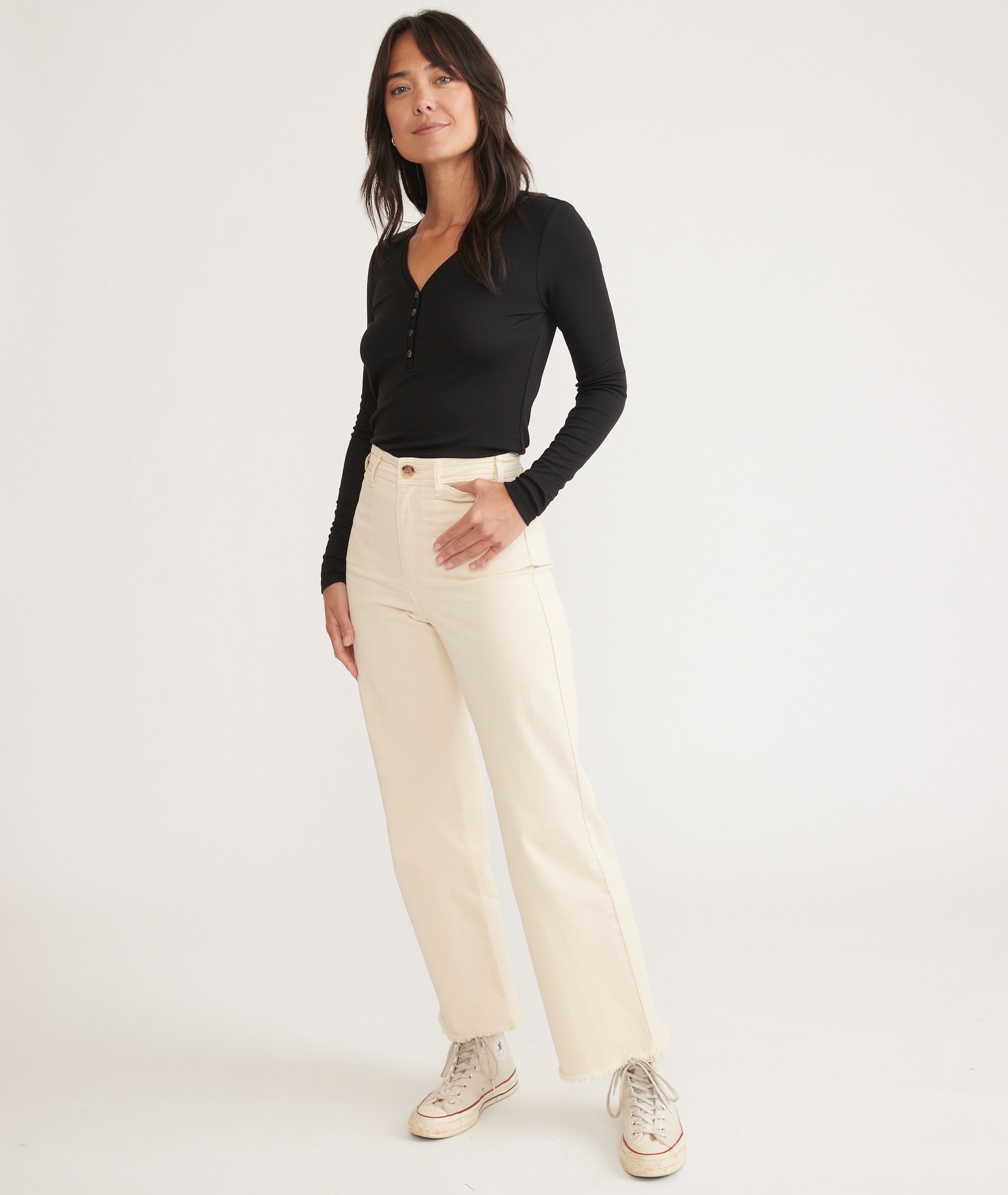 Lexi Rib Henley – Marine Layer