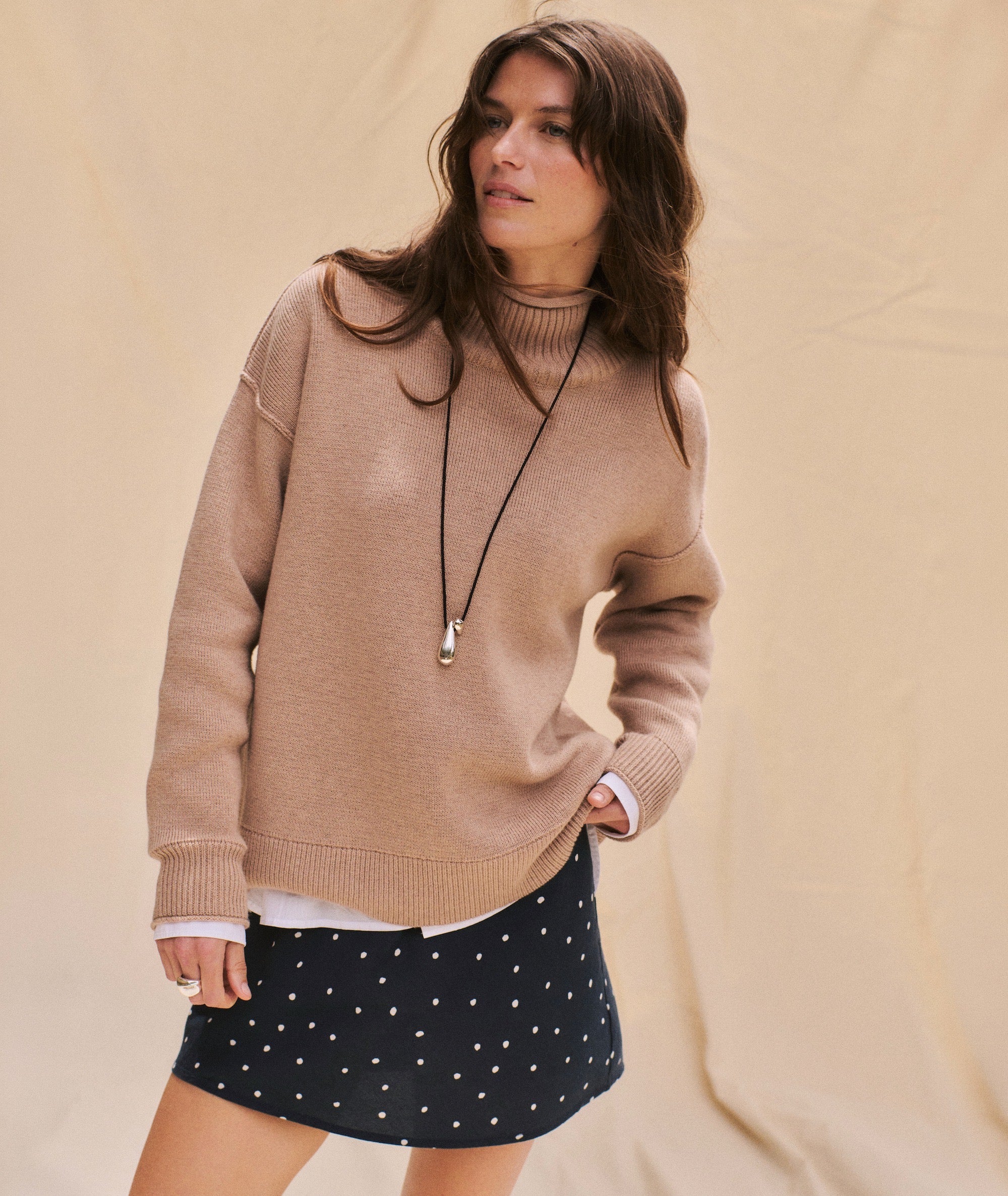 Maggie Funnel Neck Sweater