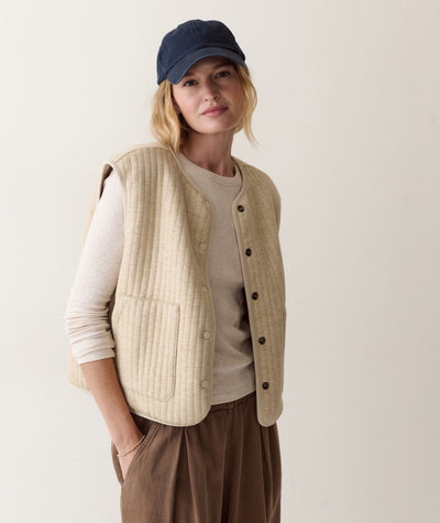 Mila Reversible Sherpa Vest