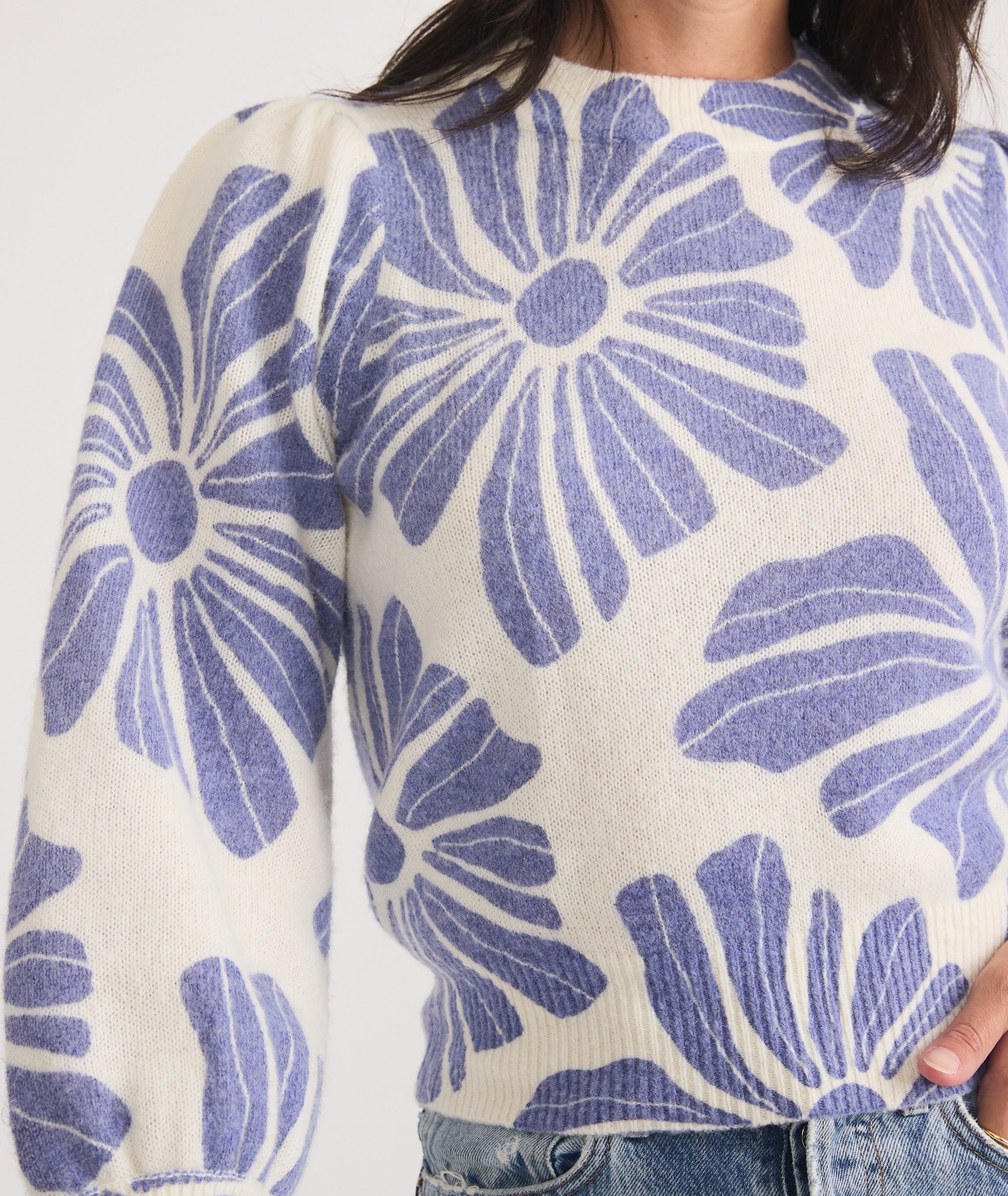 Alma Woven Singlet Dark Blue