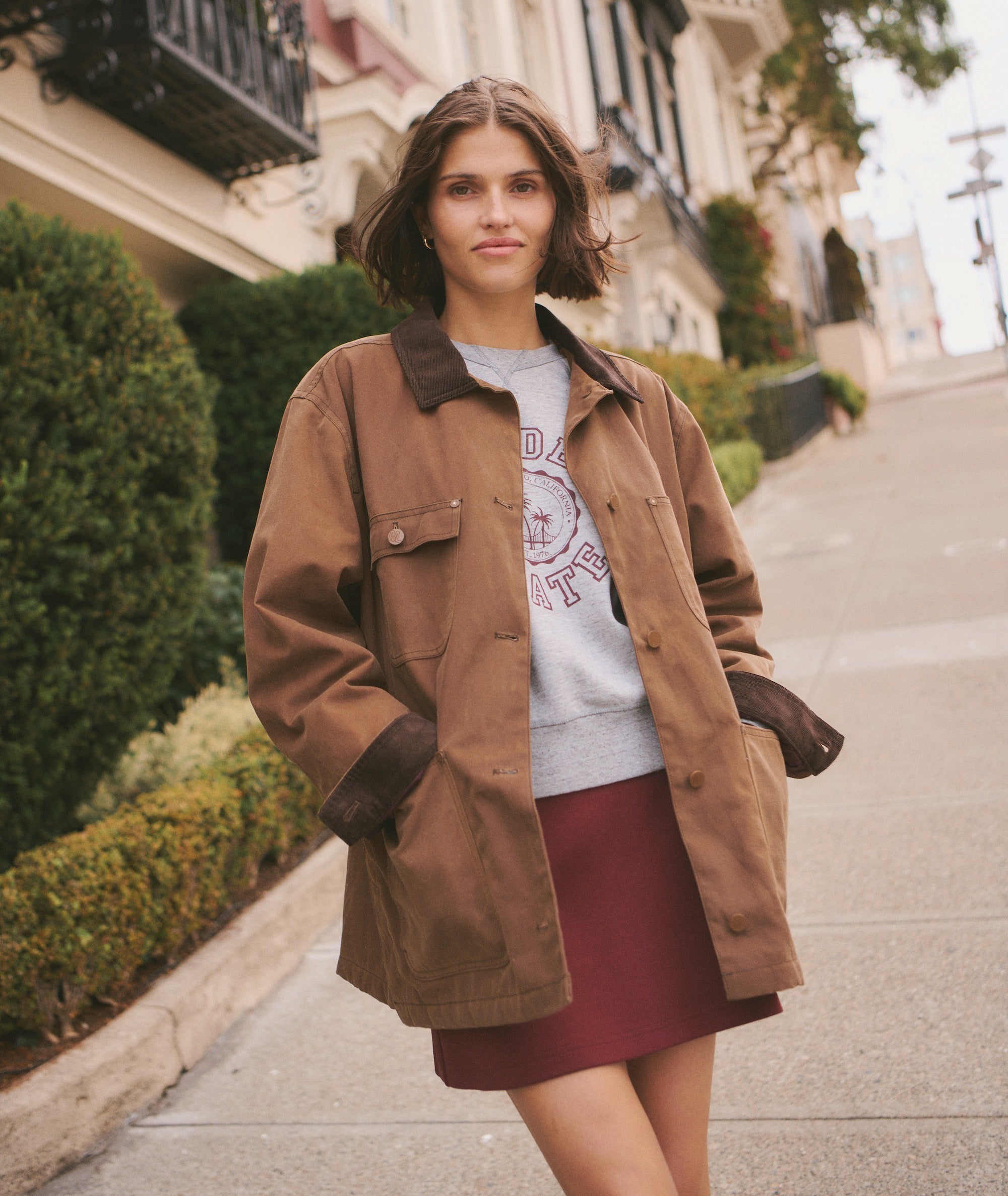 Ben Riley Jacket Riley Waxed Barn Jacket – Marine Layer