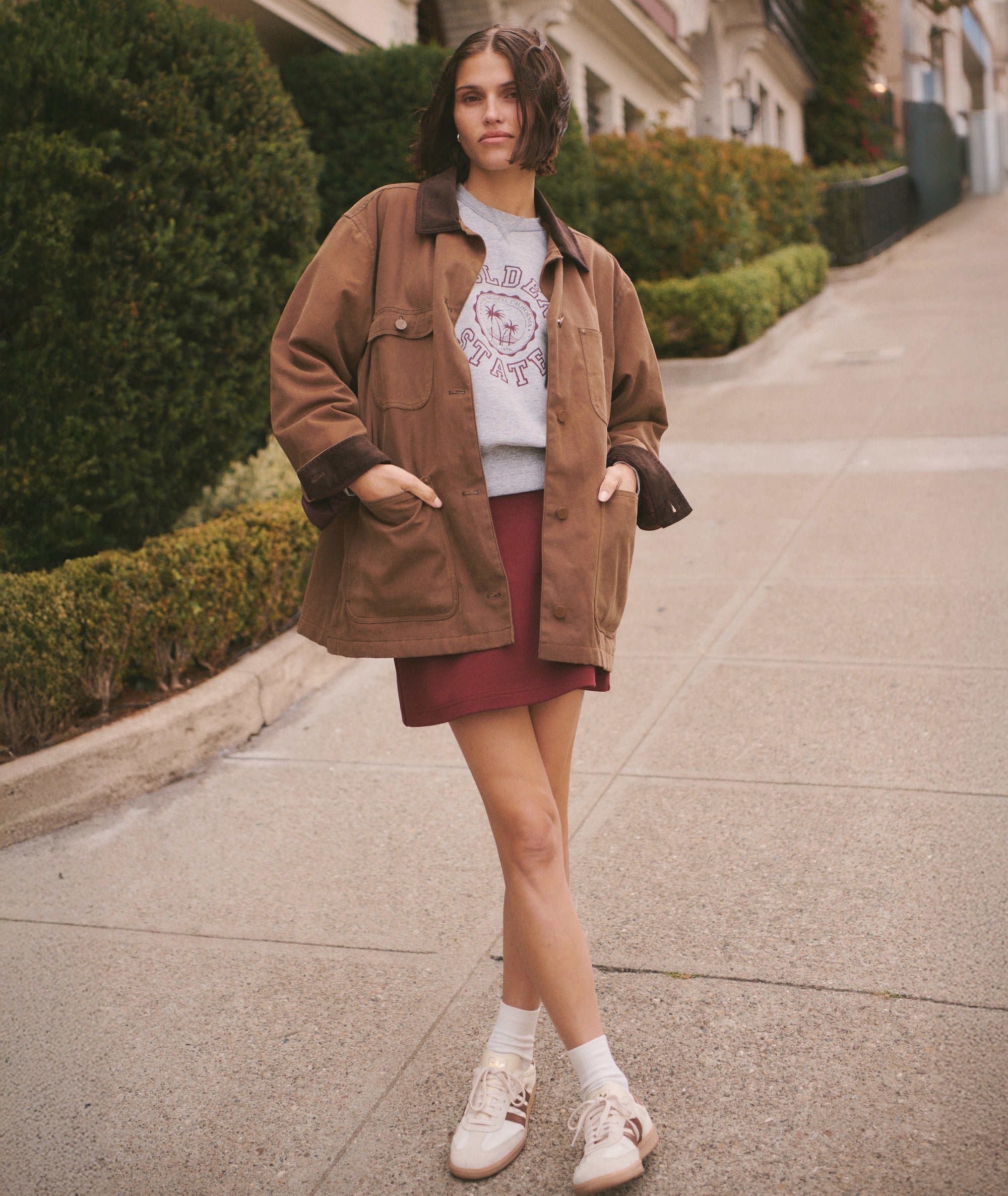 Riley Waxed Barn Jacket