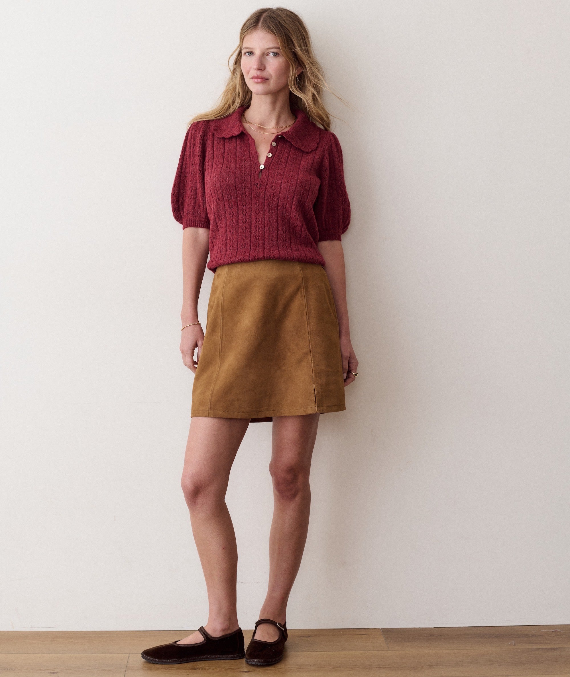 Rowan Suede Skirt